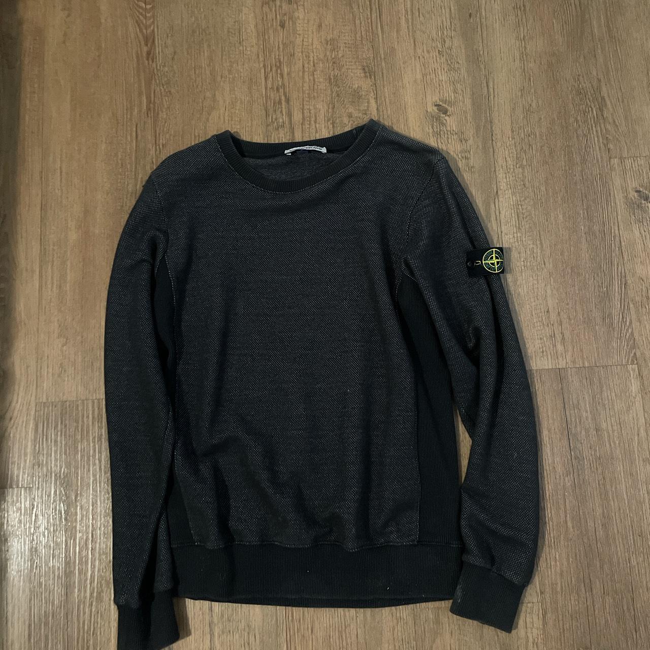 stone island jumper really old going cheap want it... - Depop