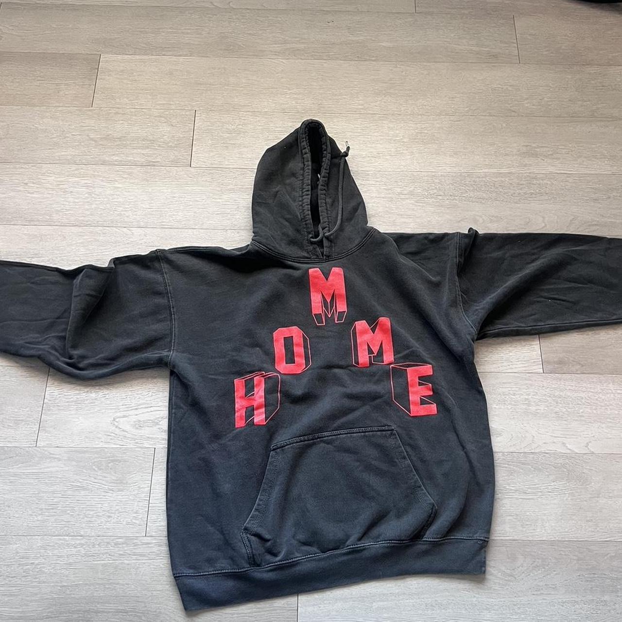 Red best sale boohooman hoodie