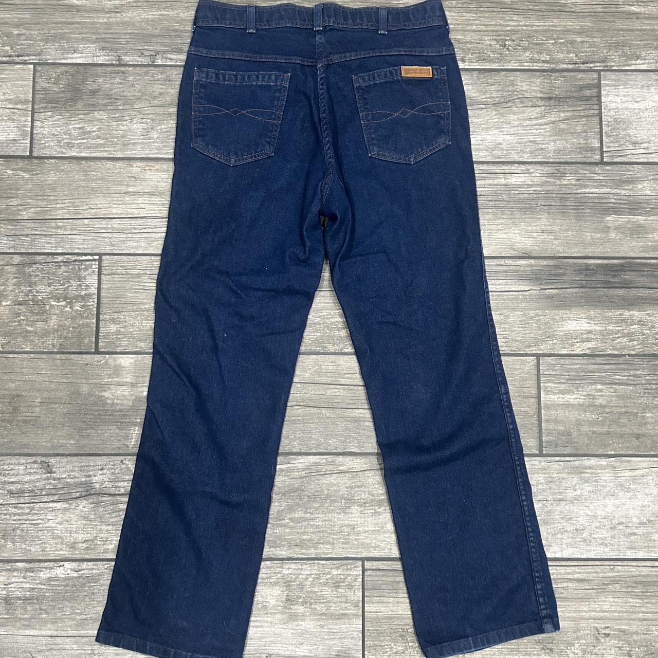 Vintage Workwear Like Jeans 34” 30” Size: 34”... - Depop