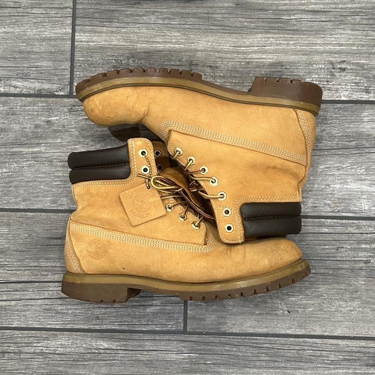 Timberlands Single Sole Size 9.5 Men Size... Depop