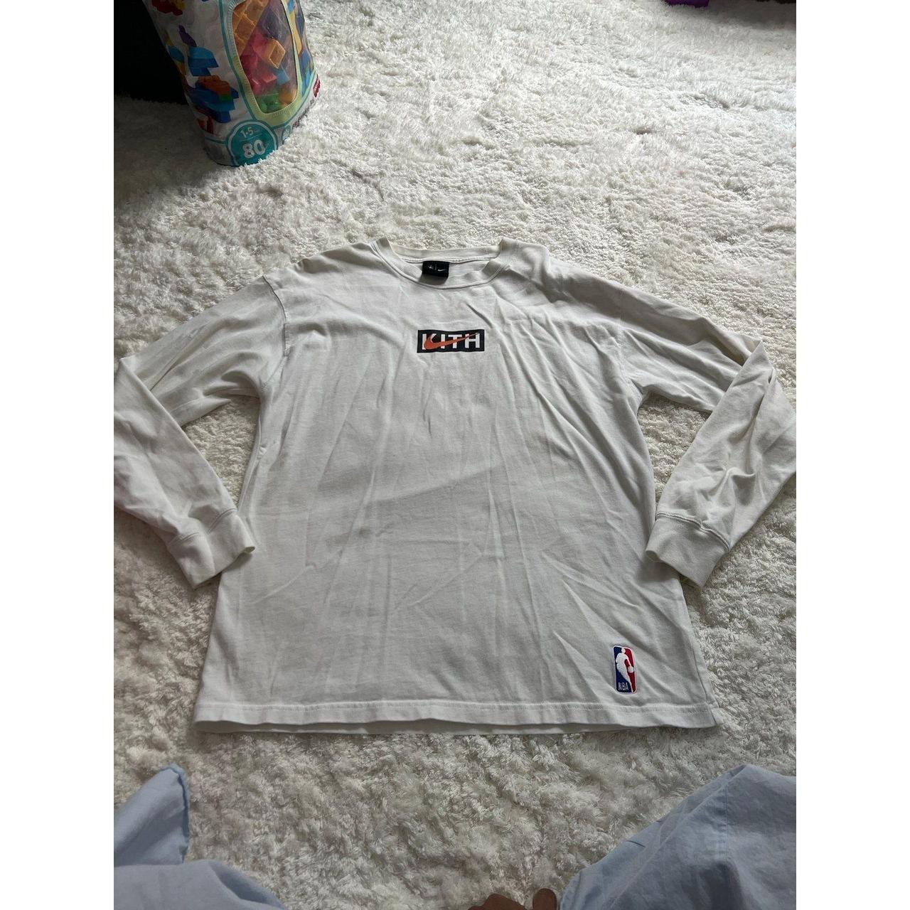 KITH Nike Long Sleece NBA Shirt size M - Depop