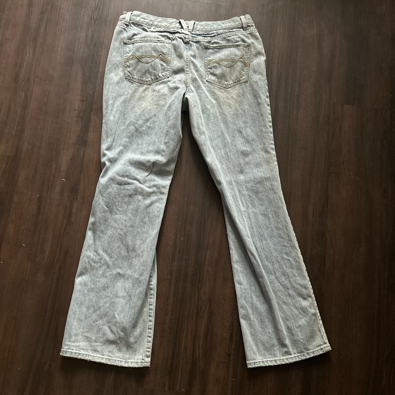 Light Blue flared Jeans We’ll fitted Zero flaws Depop