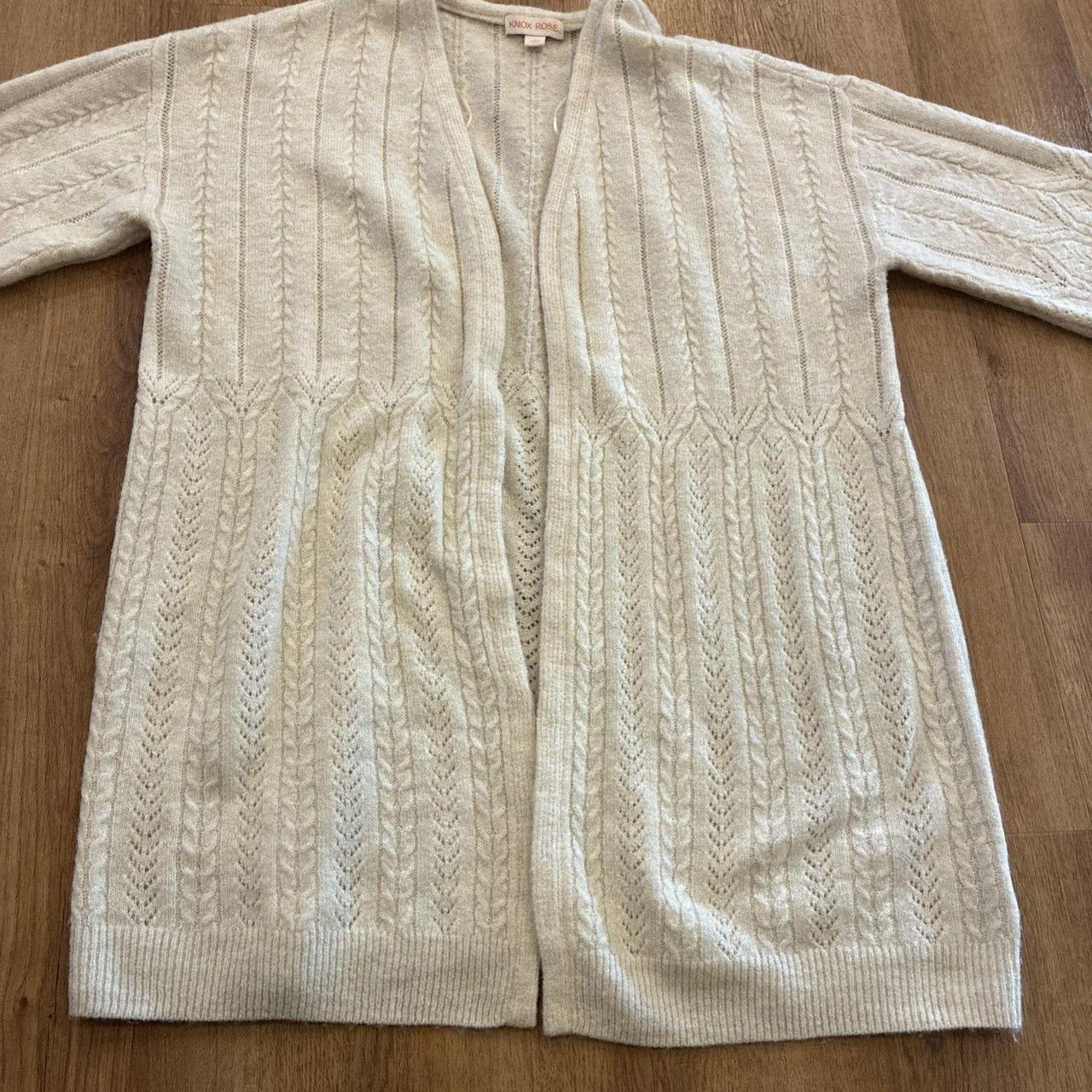 Source Unknown Women's Sweater - Tan - L – The Kn… - image 4