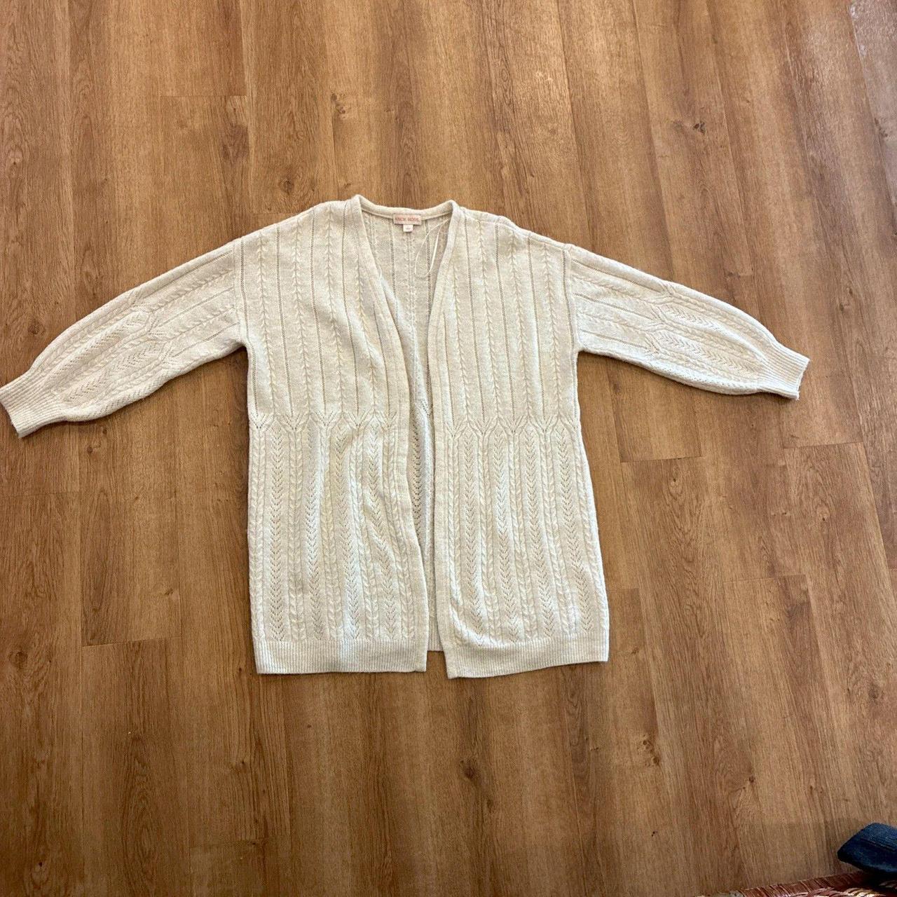 Source Unknown Women's Sweater - Tan - L – The Kn… - image 1