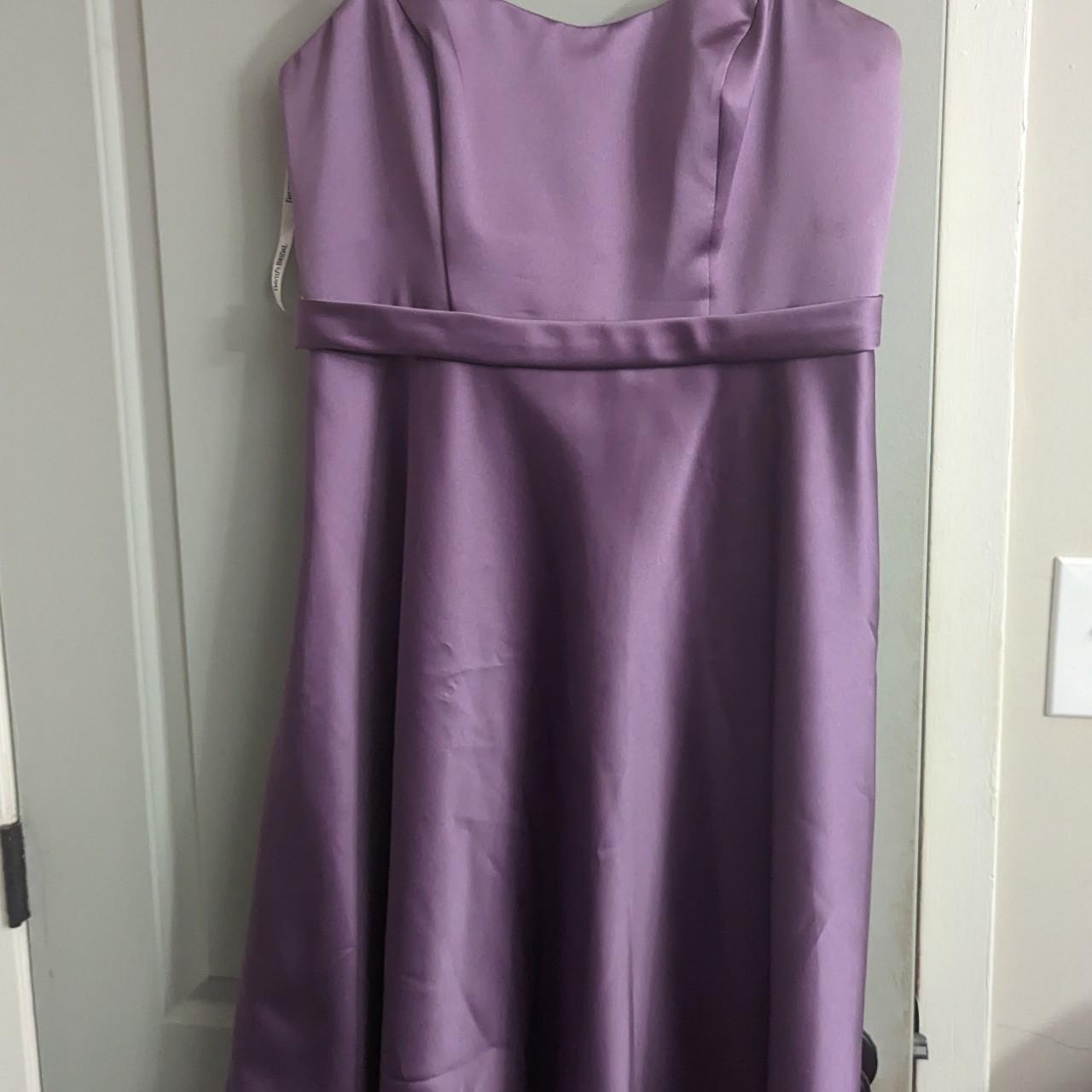 David's bridal lilac outlet dress