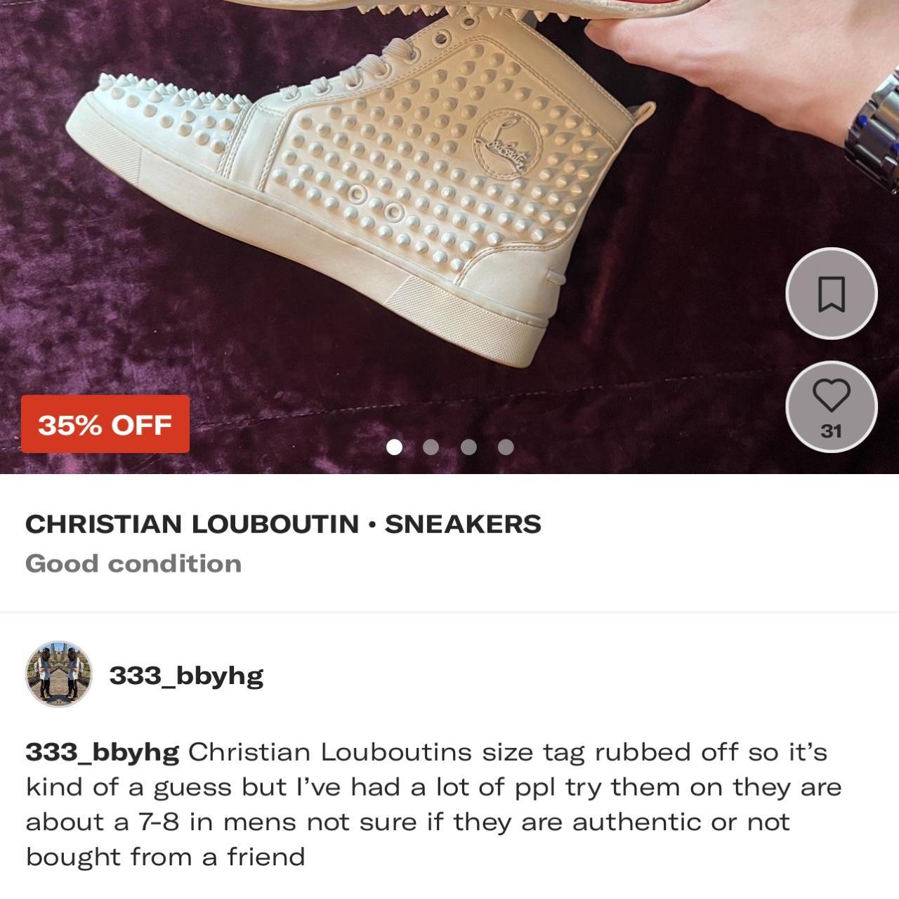 Cheap christian louis vuitton on sale shoes