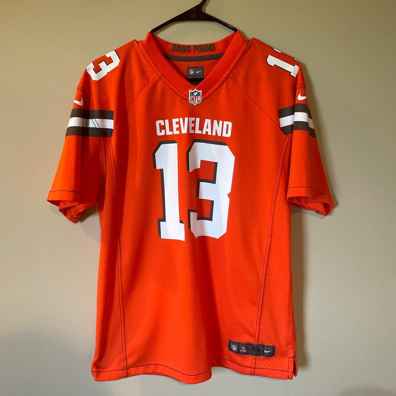 Boys XL Nike Browns Odell Beckham Jersey; Fits like - Depop