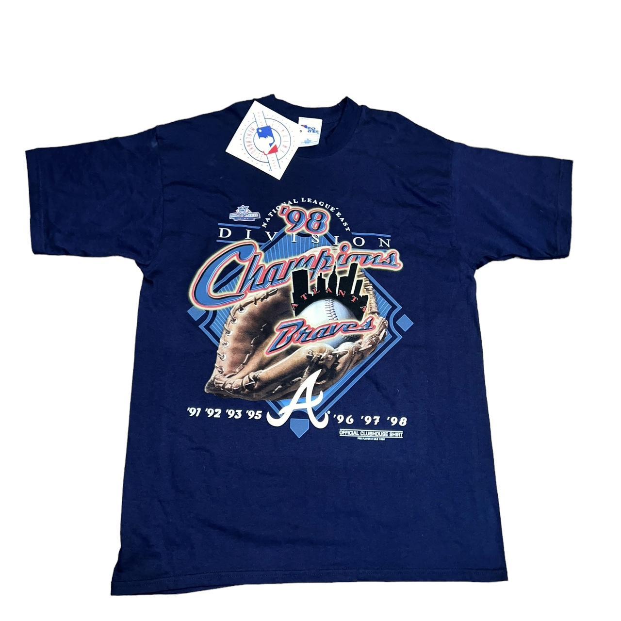 Atlanta Braves 1997 Champs National-League Series Baseball T-Shirt