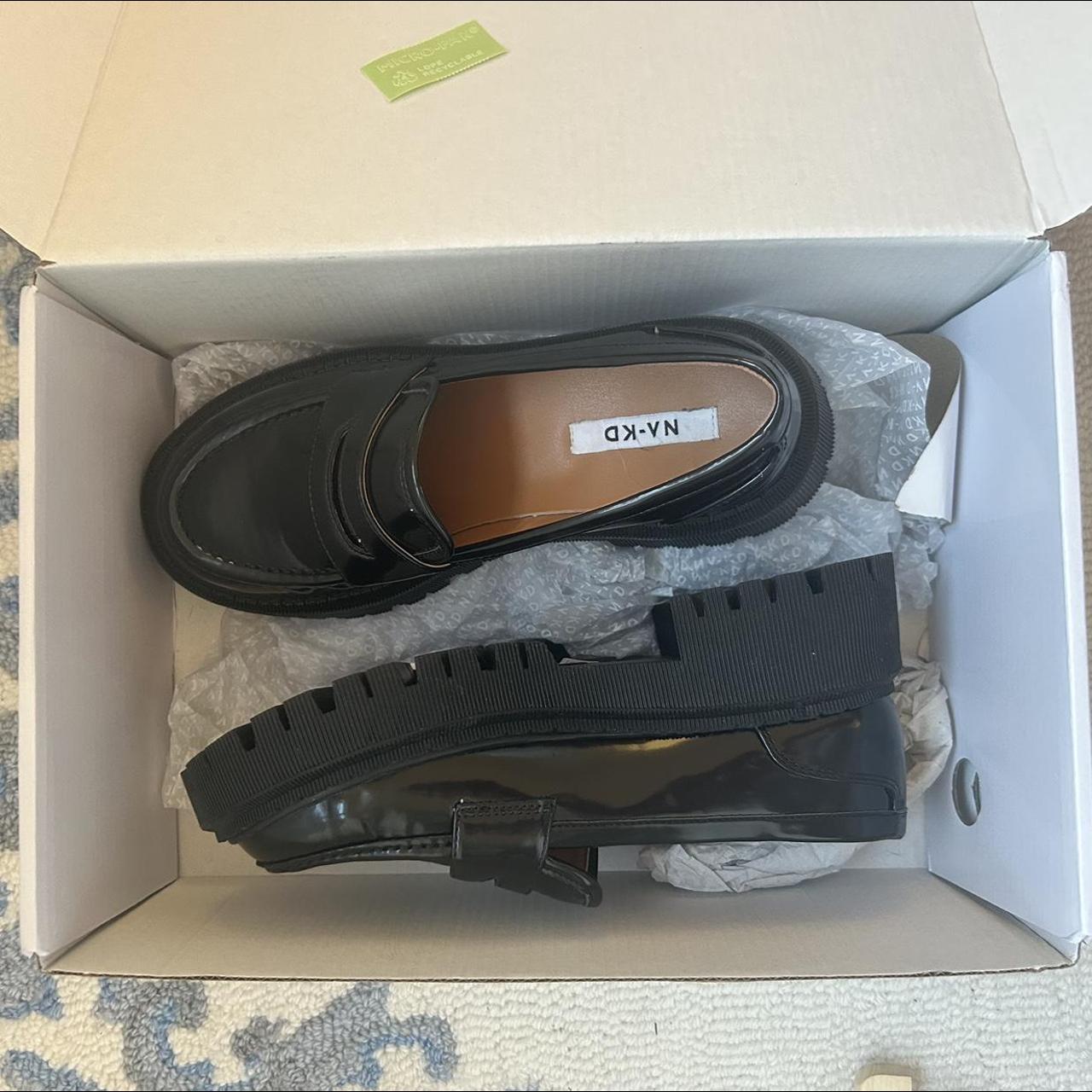 BRAND NEW Nakd Chunky Loafers Never worn, in... Depop