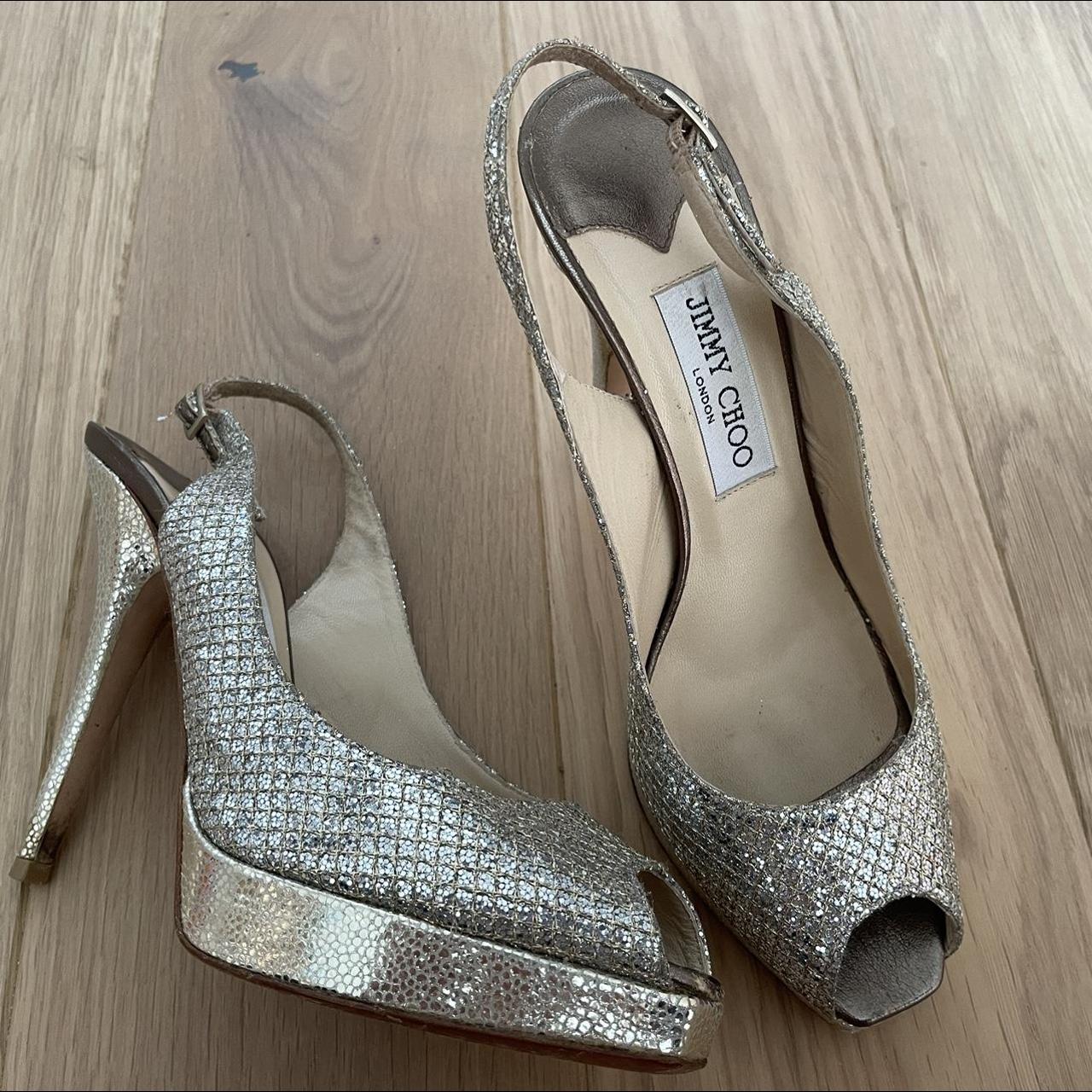 Jimmy Choo Champagne authentic Pumps 37.5