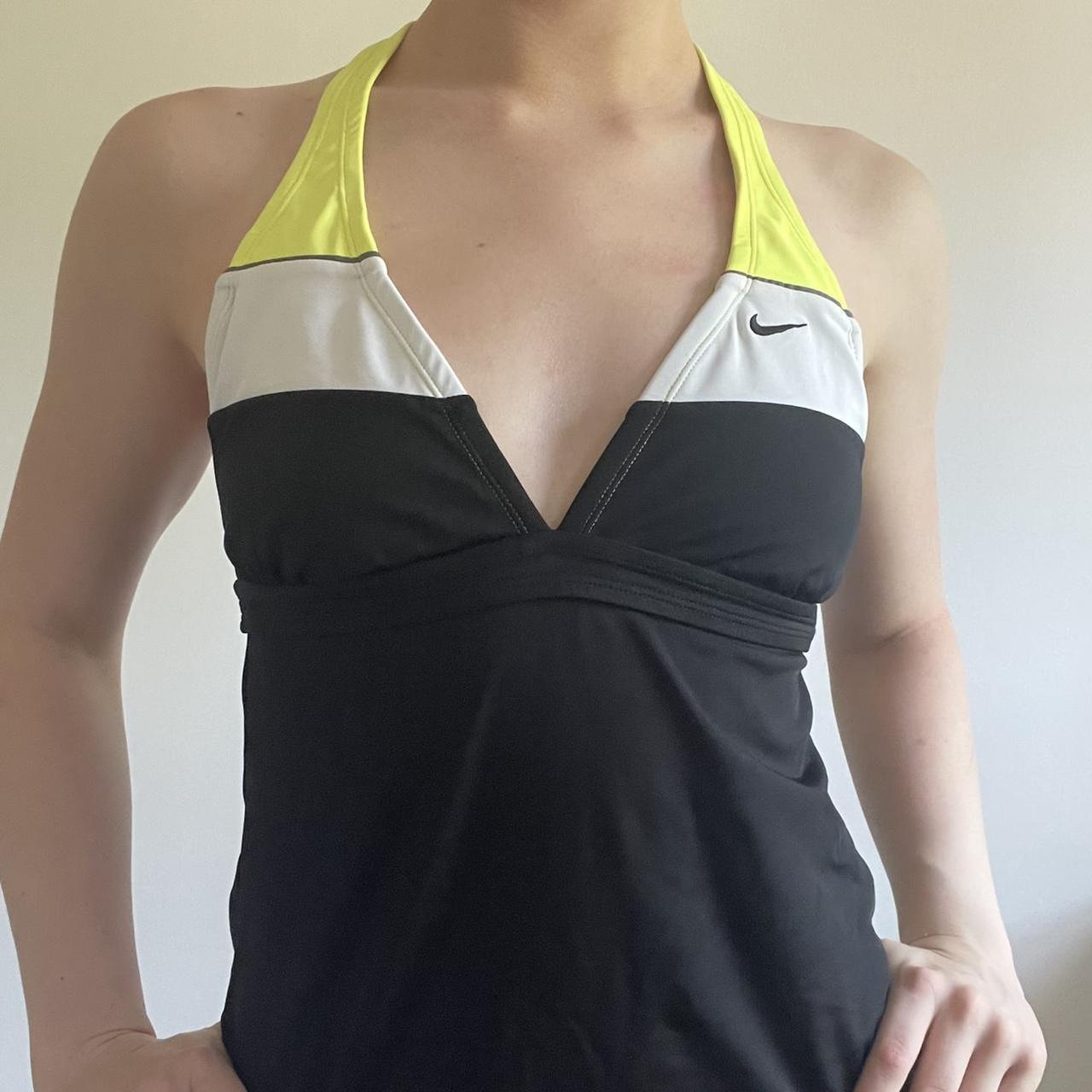 Nike halter swim top online