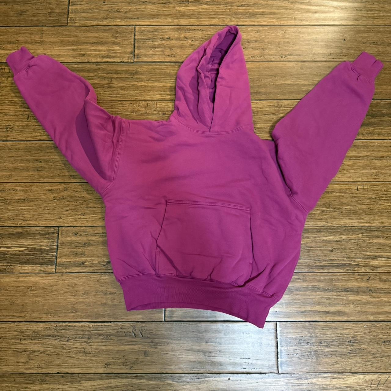 Men small purple yeezy gap hoodie cropped Depop