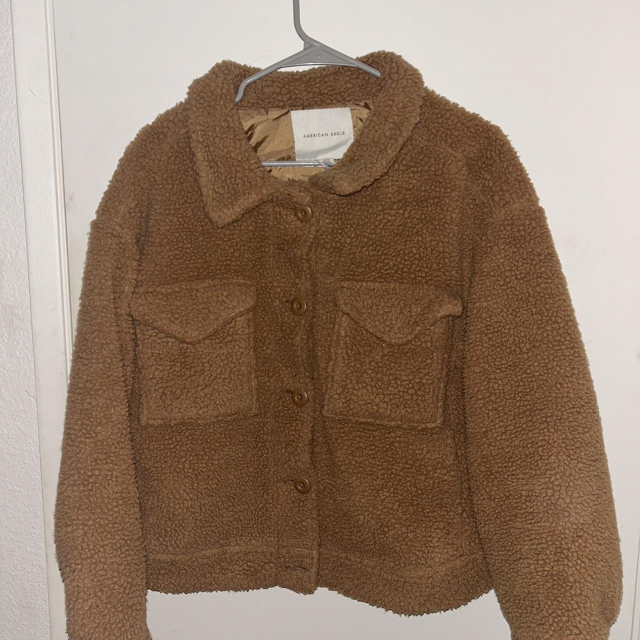 American eagle teddy bear coat best sale