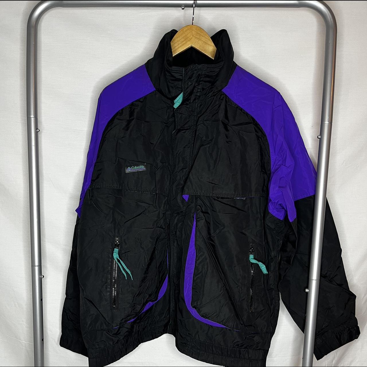 Vintage Columbia Kestrel Colorblock Lightweight Ski... - Depop