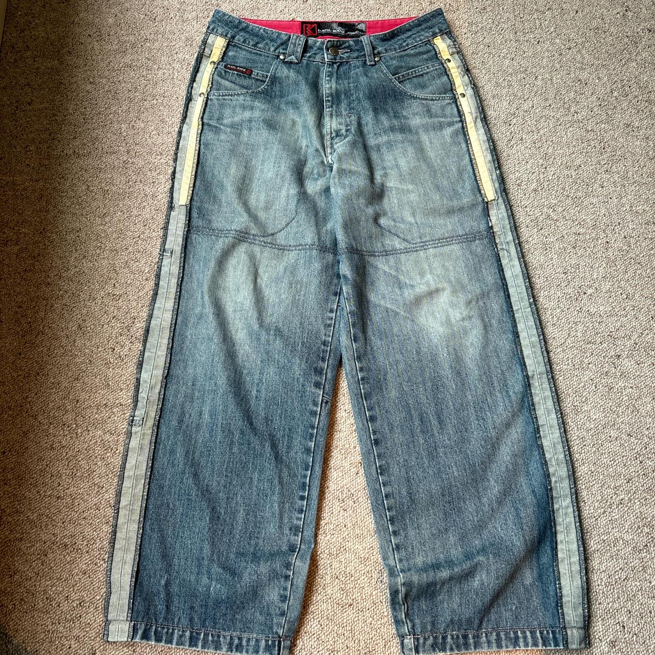 Insane Y2K Baggy Galfy by crutch Jeans Size | Depop Insane Y2K Baggy Galfy by crutch Jeans Size | Depop