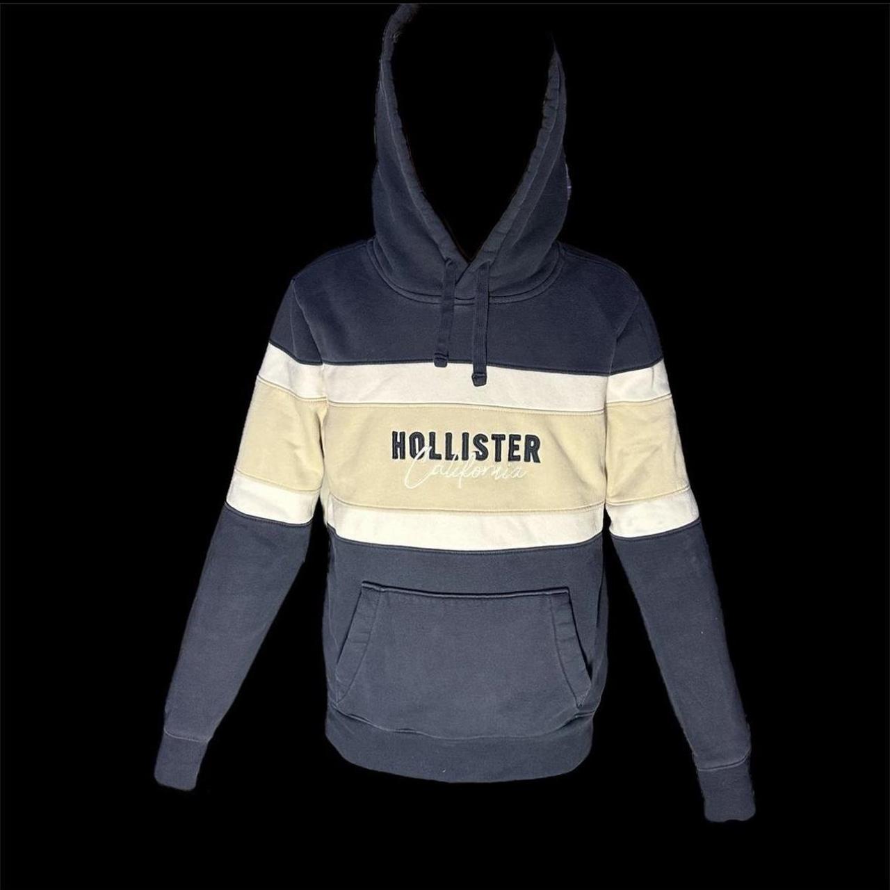 Hollister hot sale cream hoodie