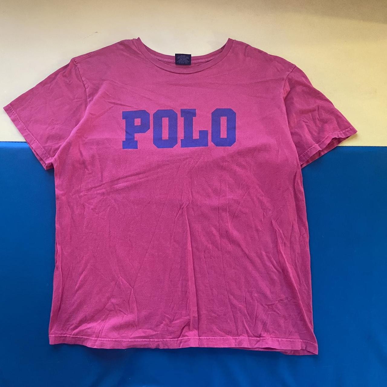 polo ralph lauren miami polo shirt. worn minimal - Depop