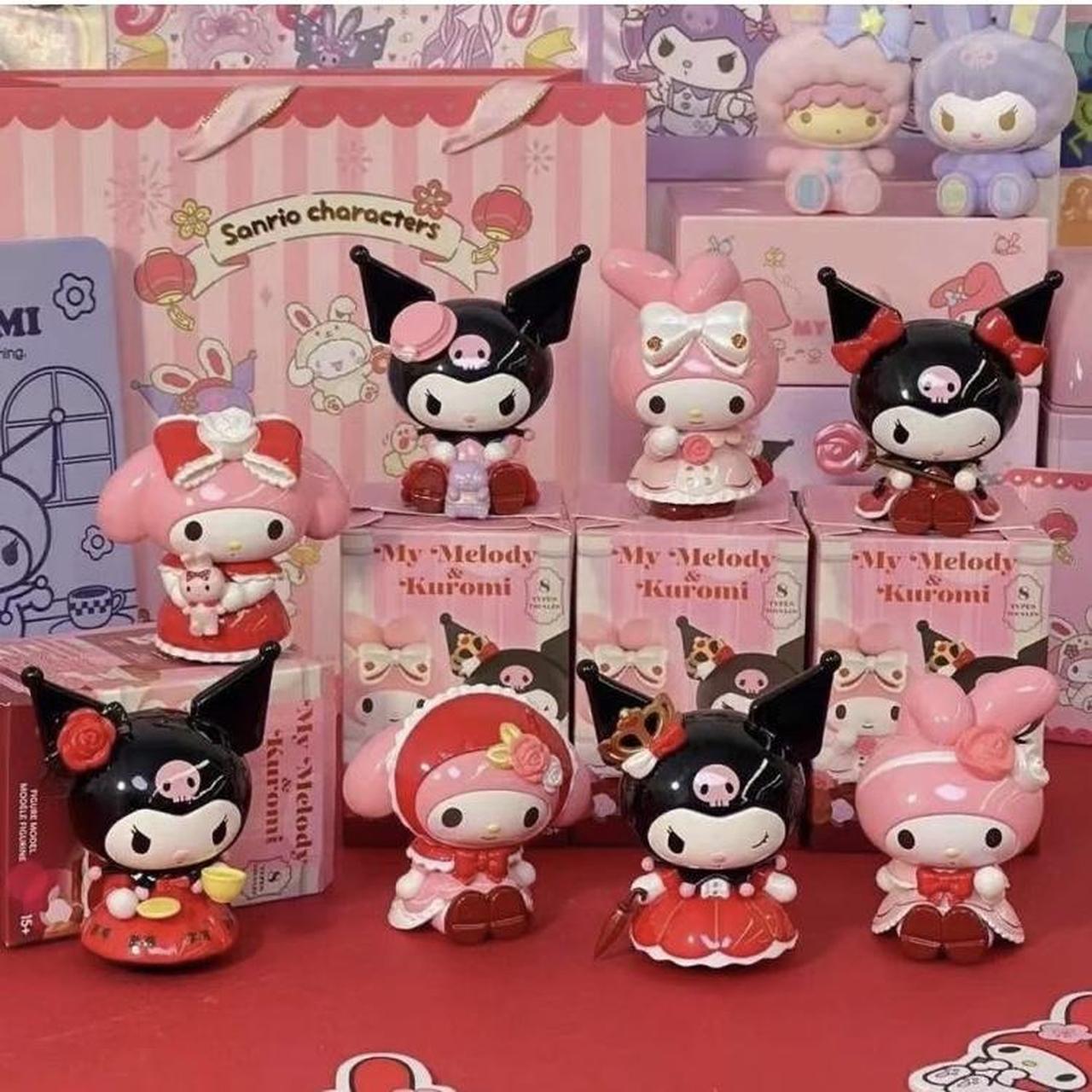 Sanrio my melody and kuromi rose and count blind... - Depop