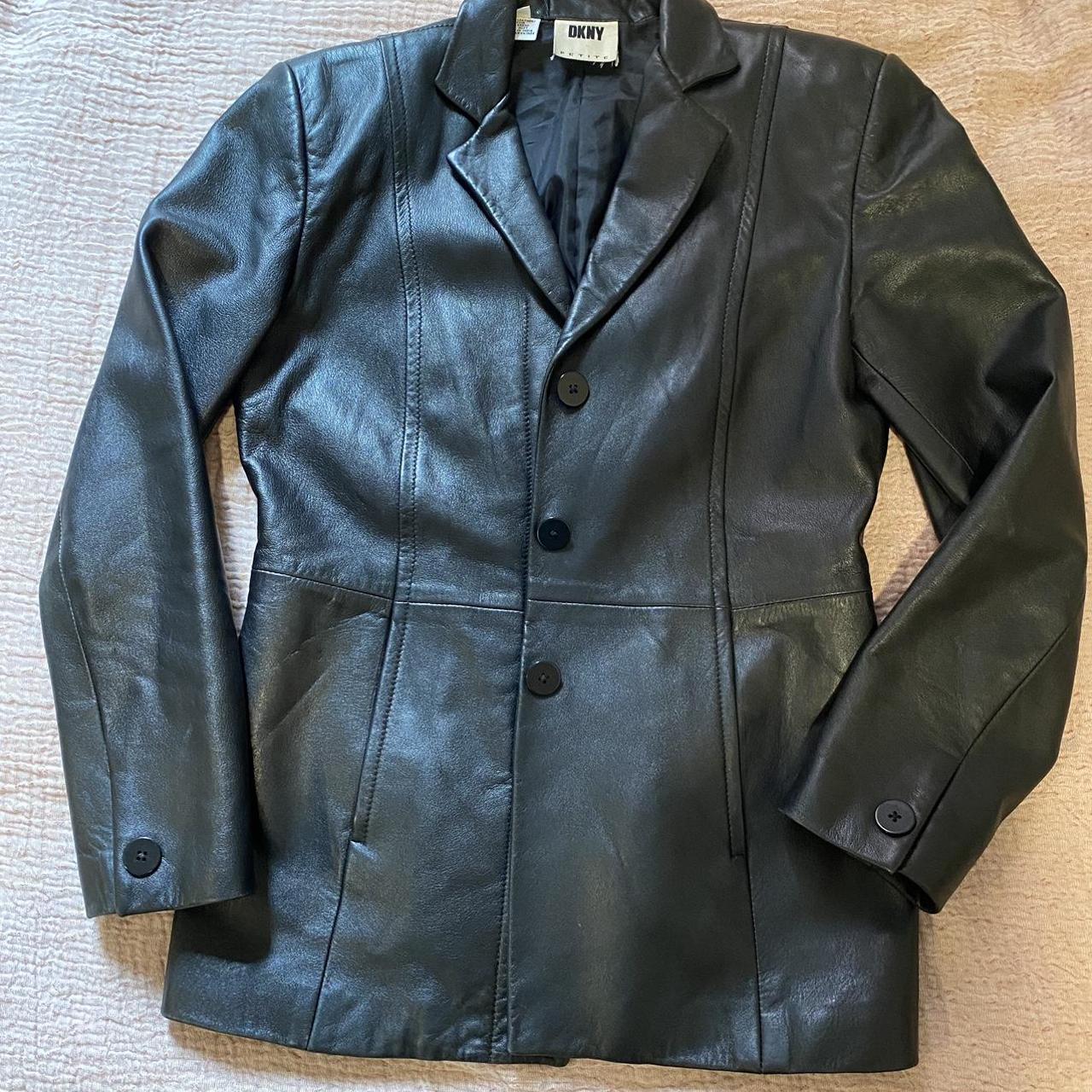 DKNY Women's Black Jacket | Depop