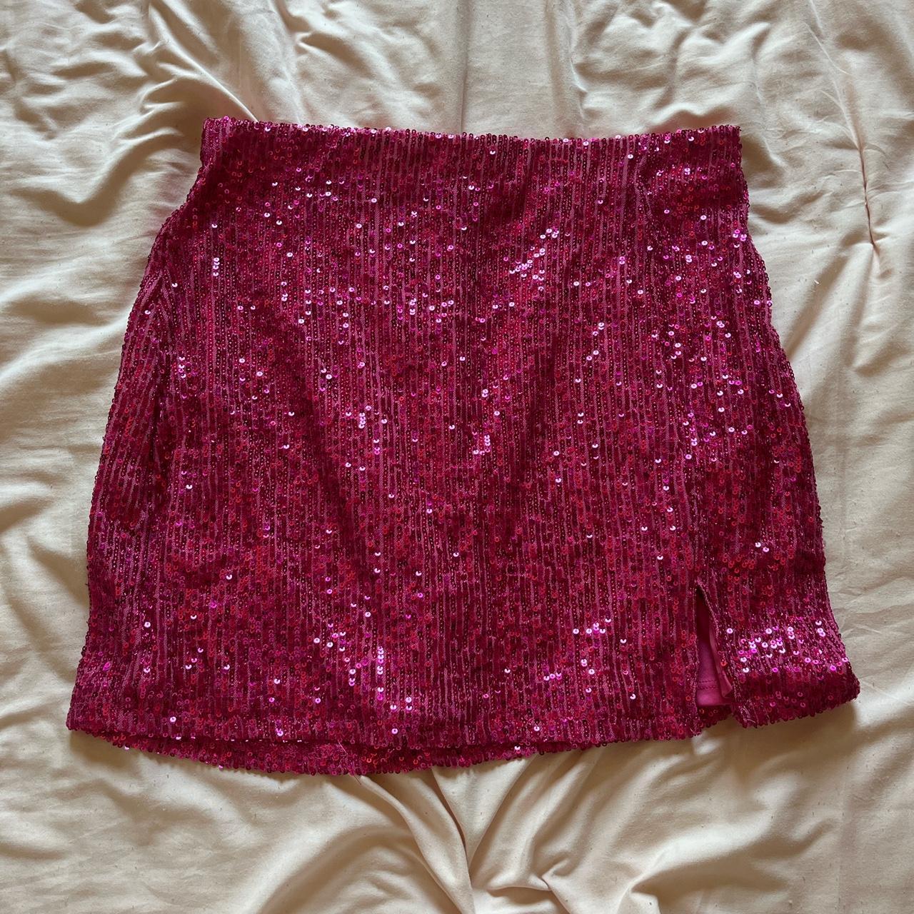 art class sequin skirt kids xl but fits like a... - Depop