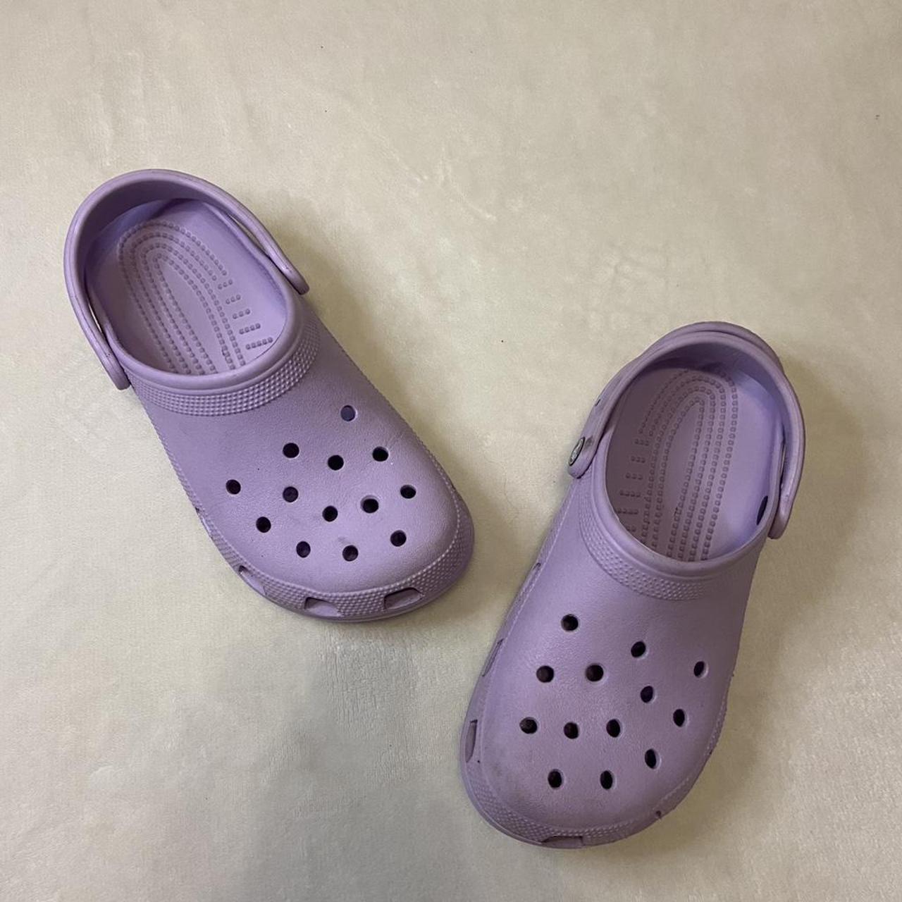 Crocs Men's Purple Slides (2)