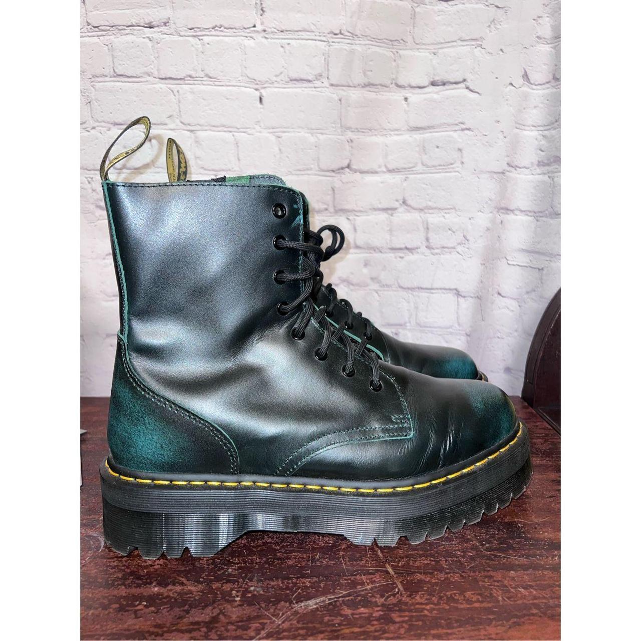 Dr. Martens Men's Green Boots | Depop