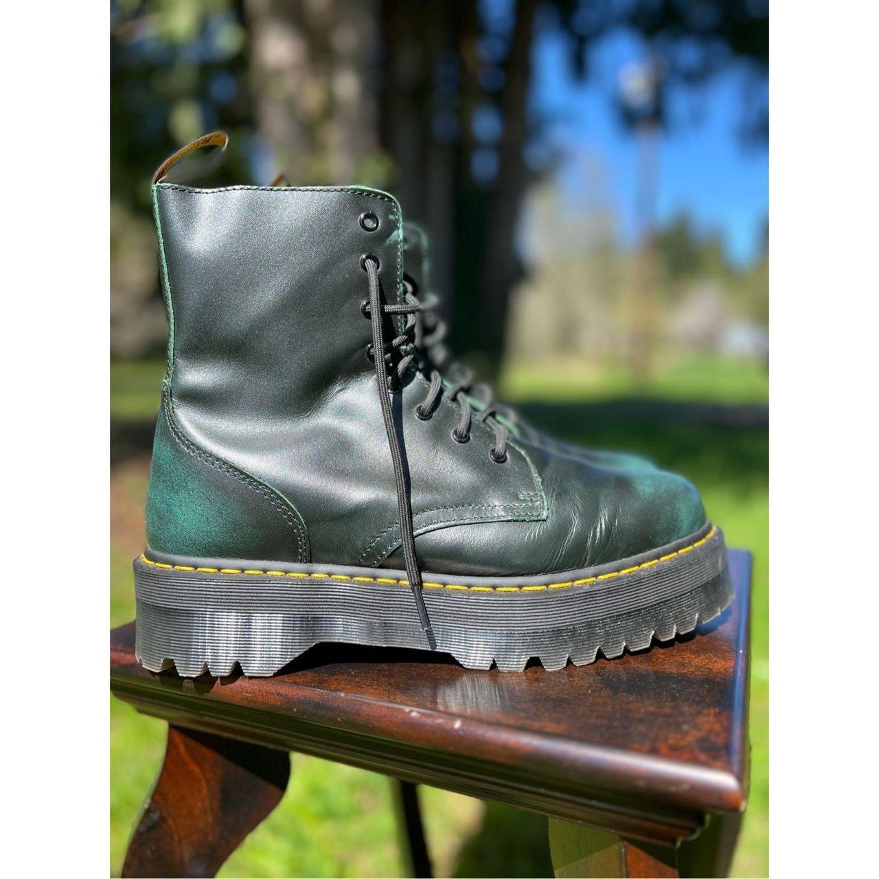 Dr martens jadon vintage green hotsell