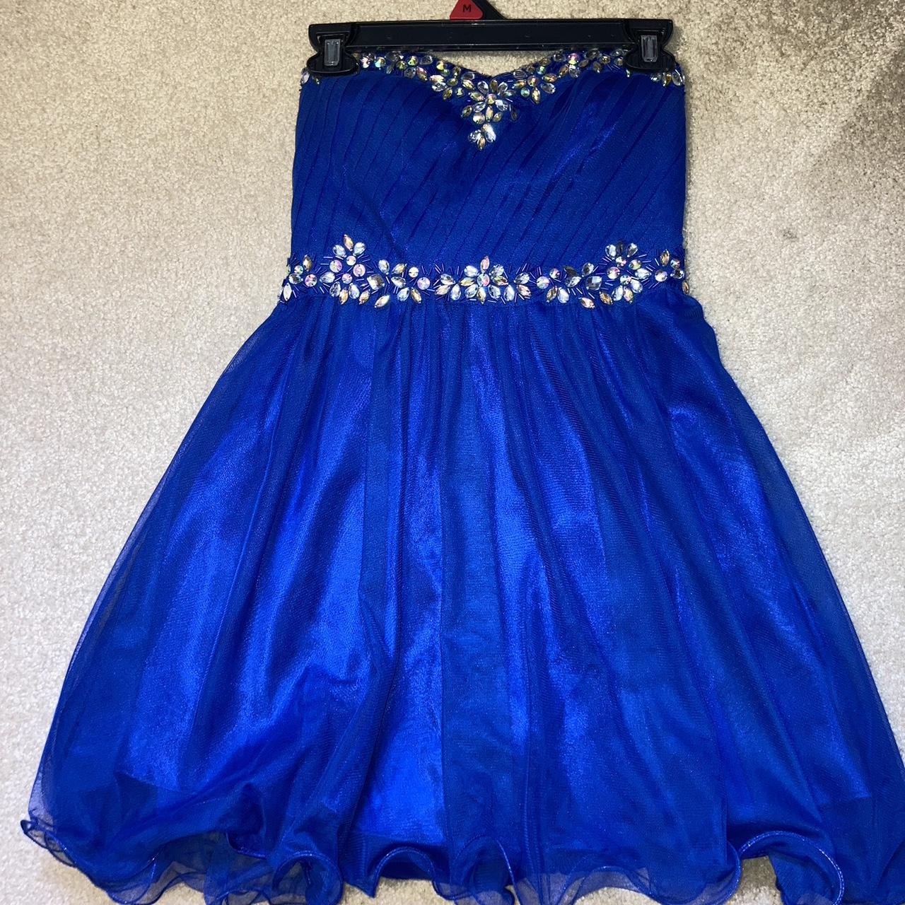 Royal blue hotsell and silver outfits