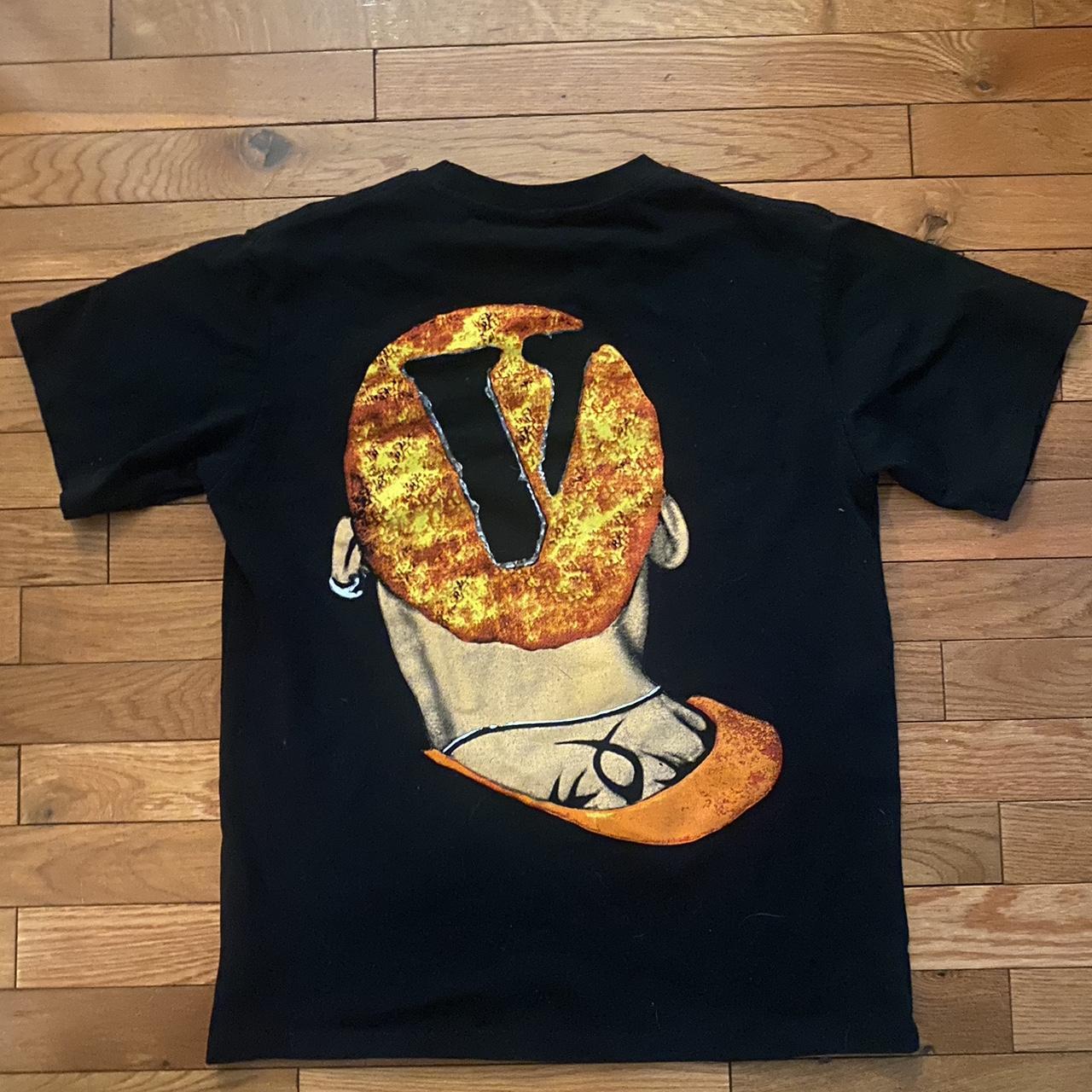 Vlone Men's Black T-shirt | Depop