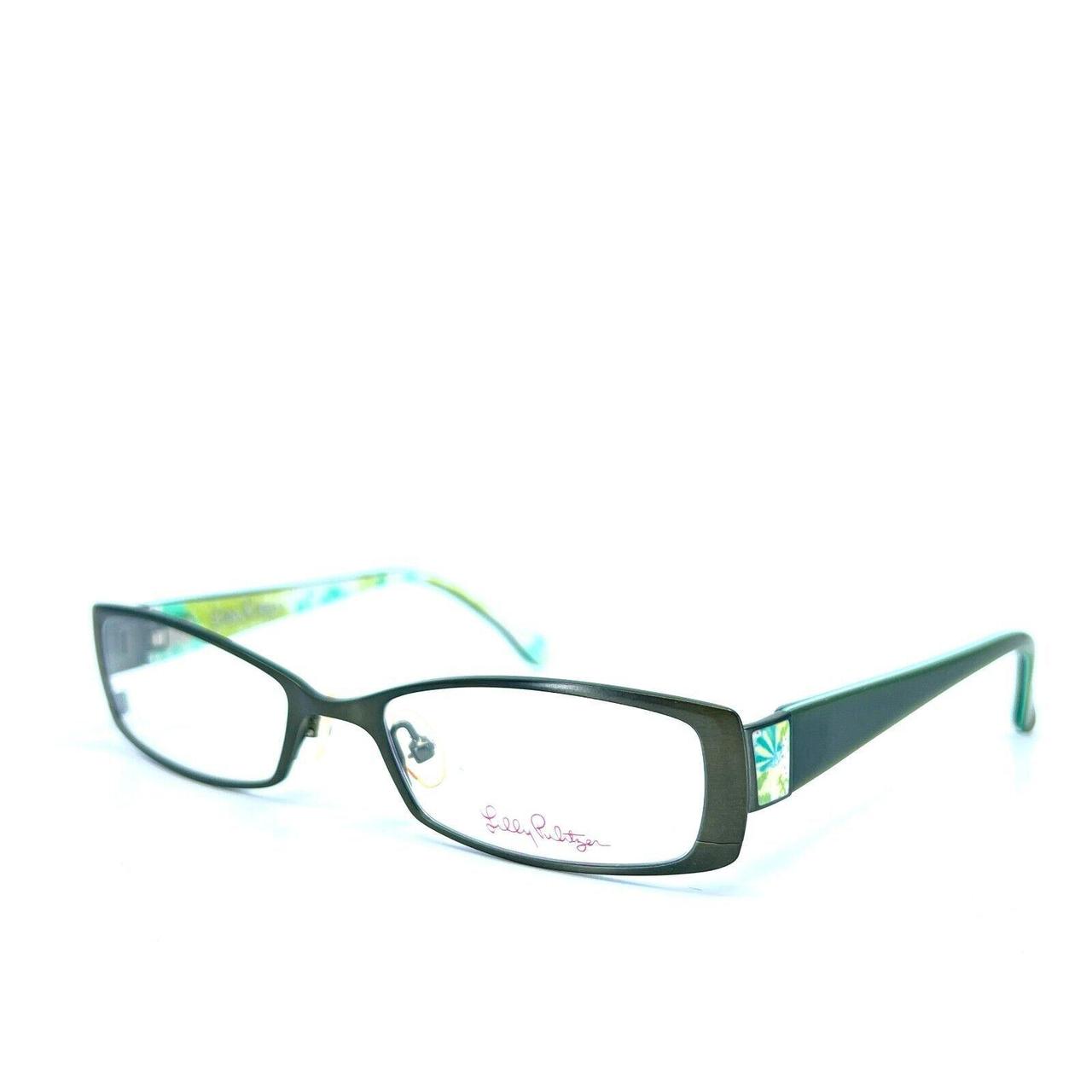 Lilly Pulitzer Eyeglasses DL Rorey Green Rectangular