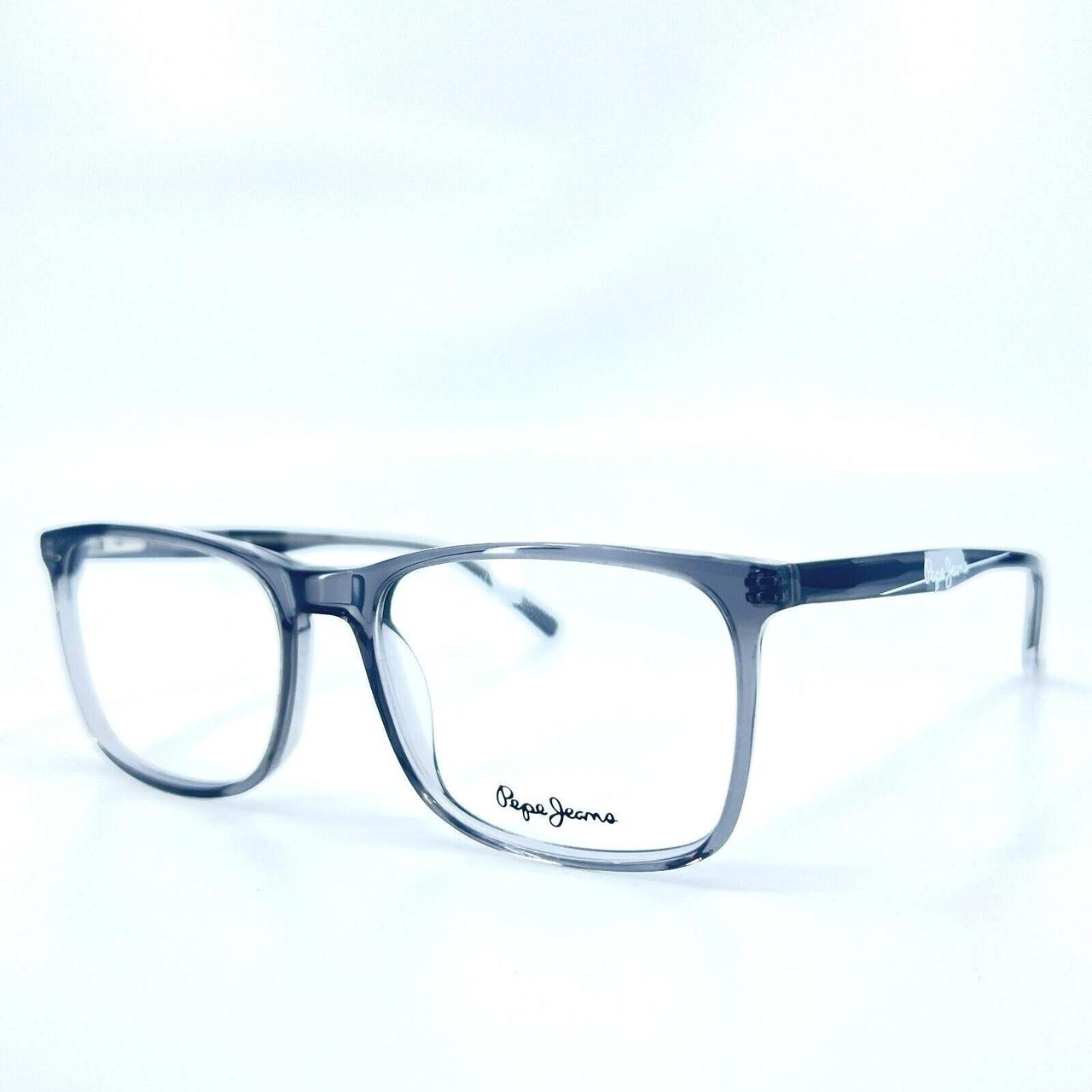 Pepe Jeans Eyeglasses Karl PJ3441 C2 Gray Square... Depop