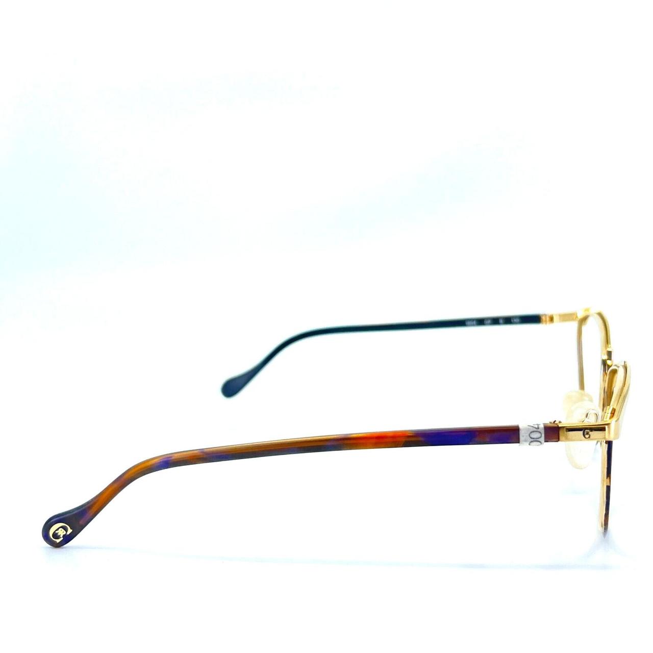Cerruti 1881 Eyeglasses C1804 GP B Gold Full Rim Cat... - Depop