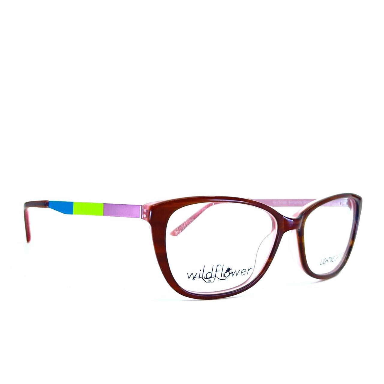 Wildflower By ImageWear Eyeglasses Burgundy Blush... - Depop