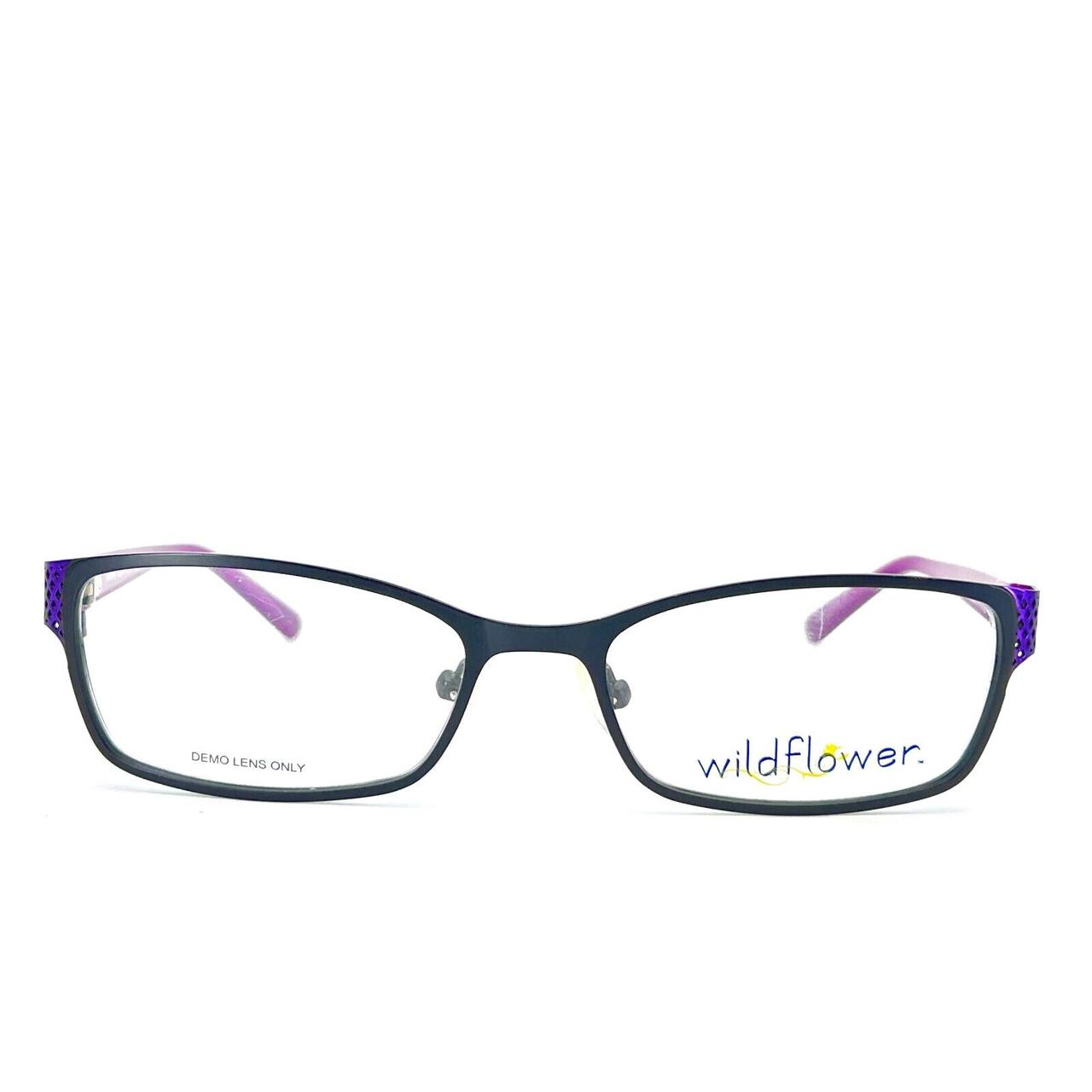 Wildflower By Imagewear Eyeglasses Black Plum Purple Depop