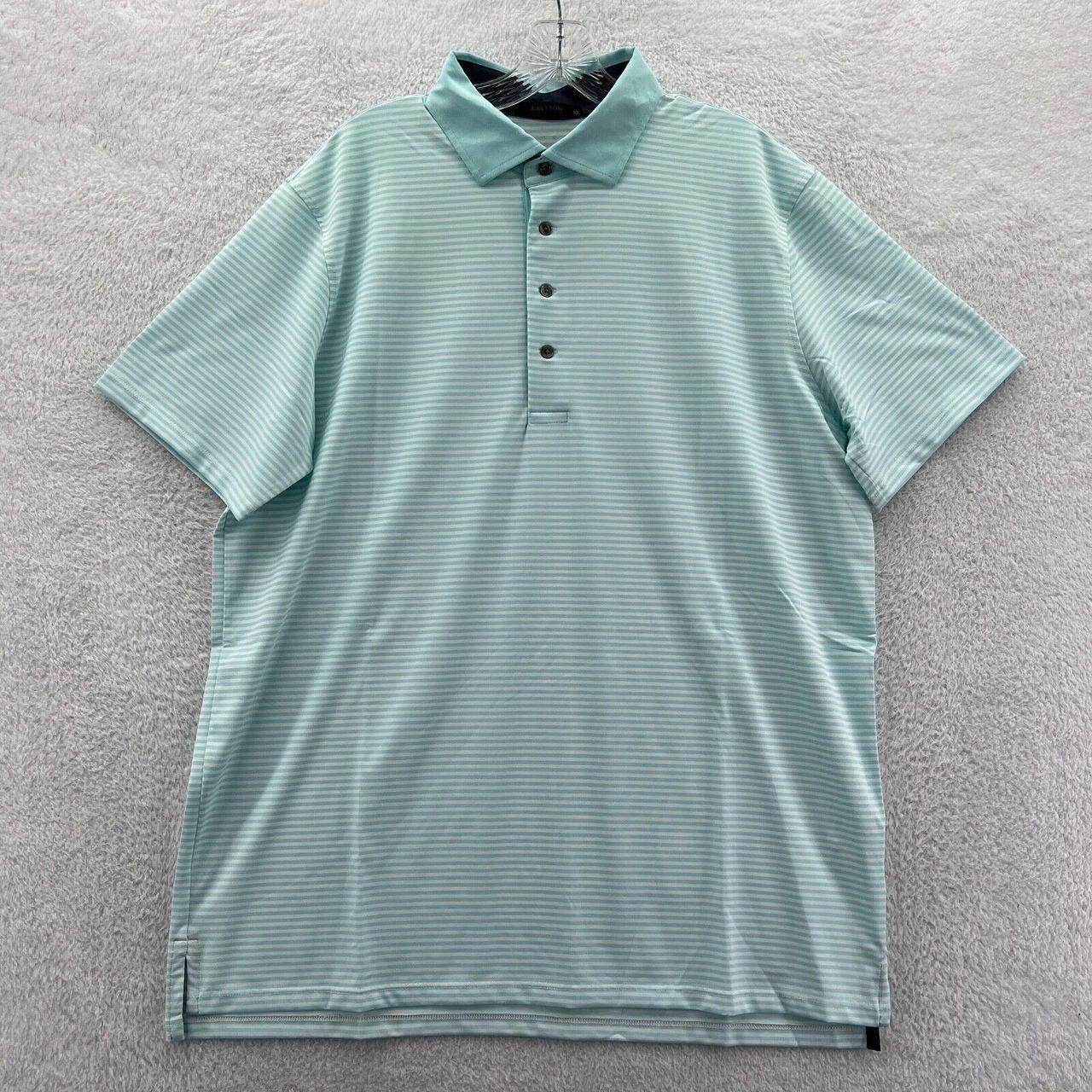 Greyson Men's Blue Shirt Depop