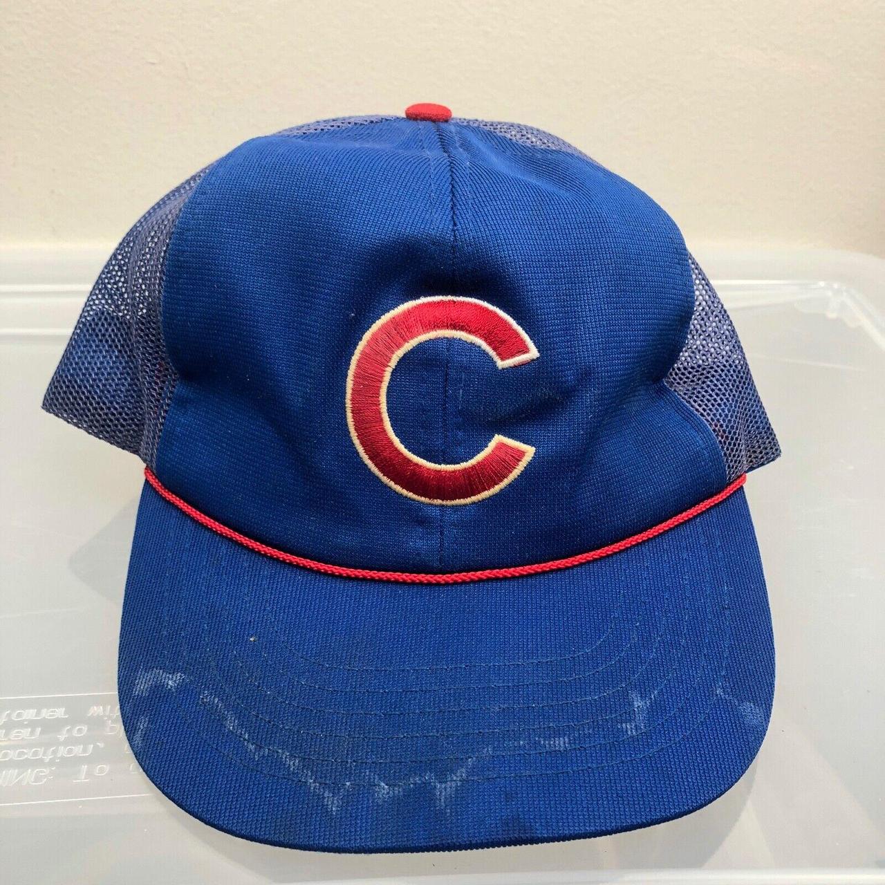 Vintage Chicago Cubs MLB Internet security Velcroback Hat