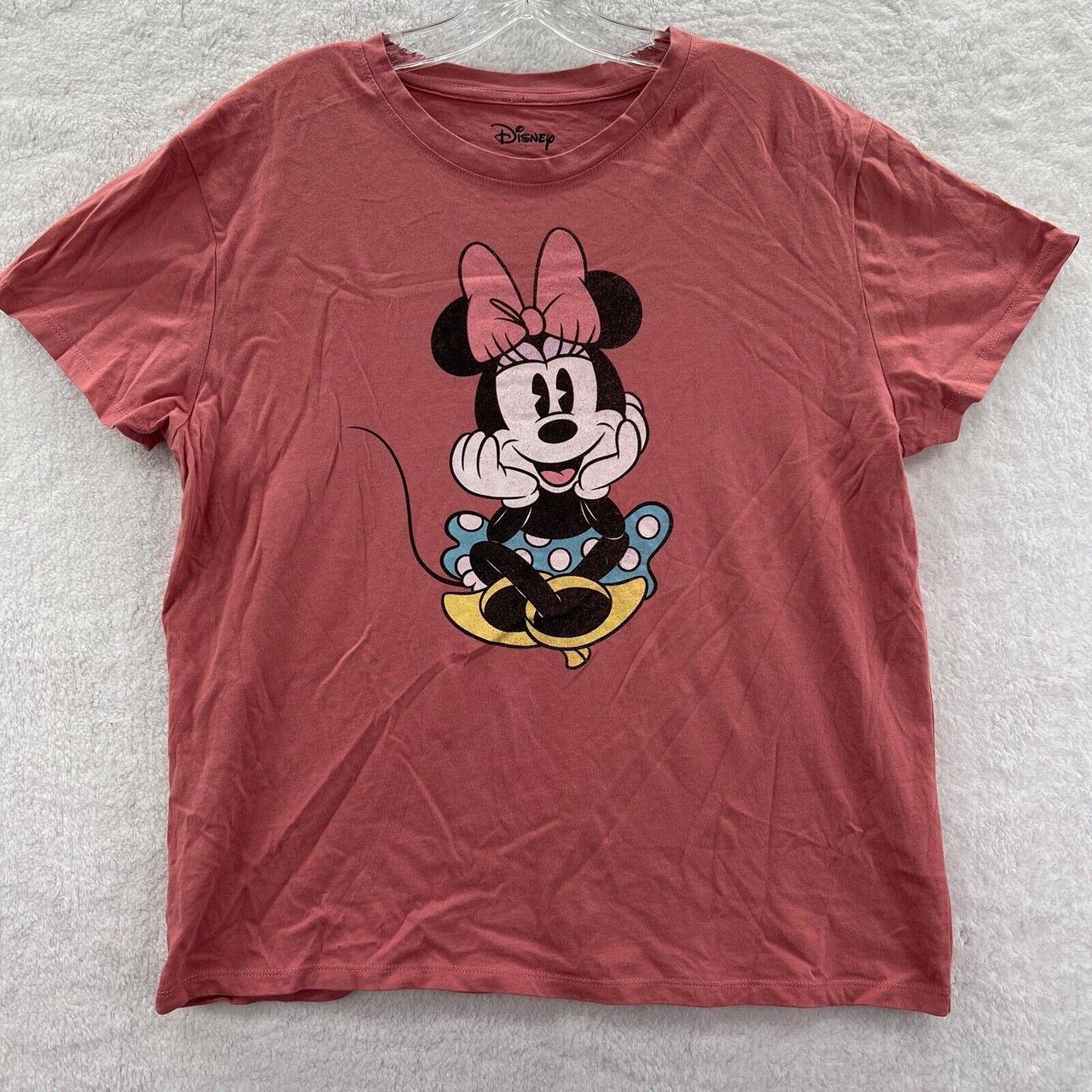 Disney Women's Red Shirt | Depop