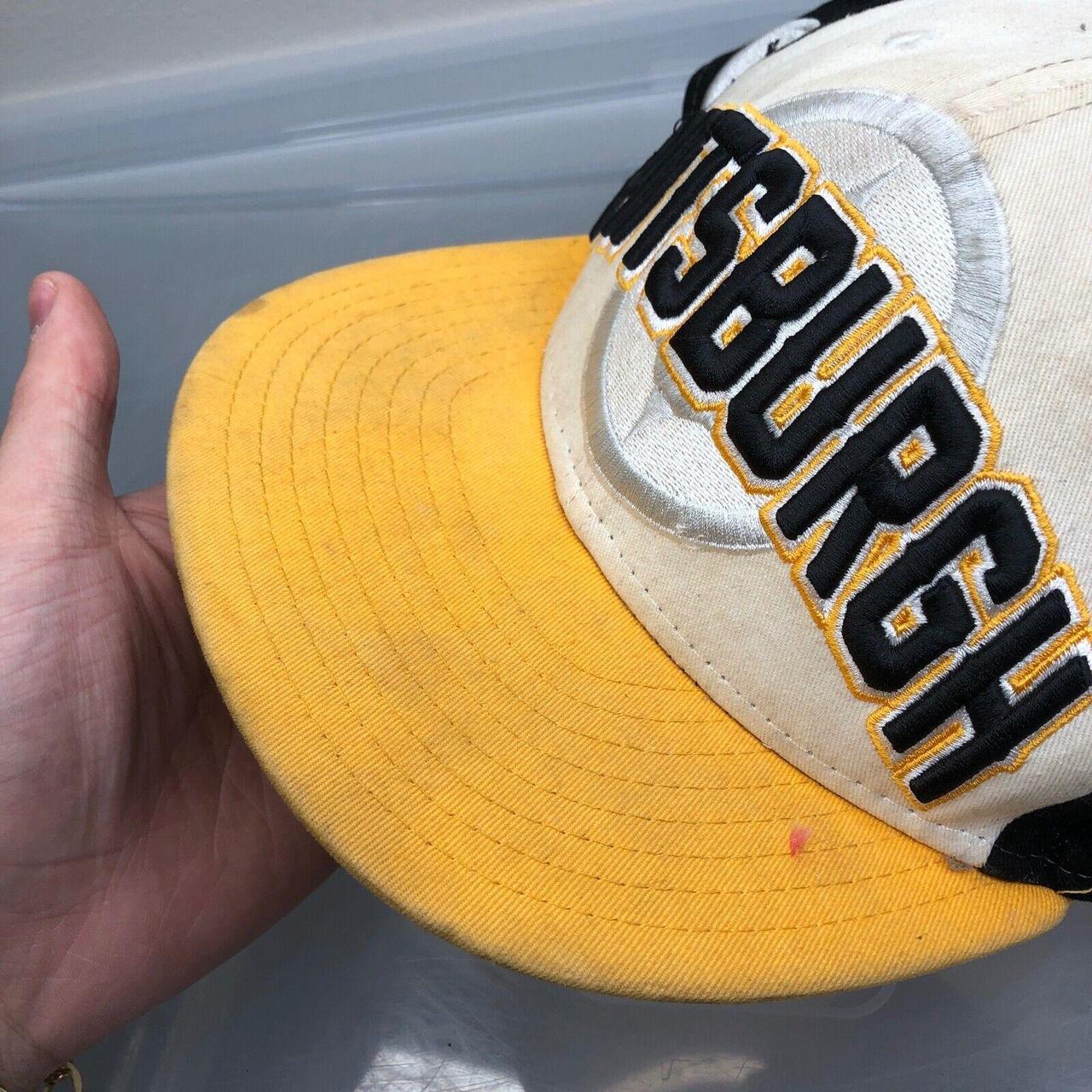 NFL Reebok Pittsburgh Steeler fitted hat - Depop