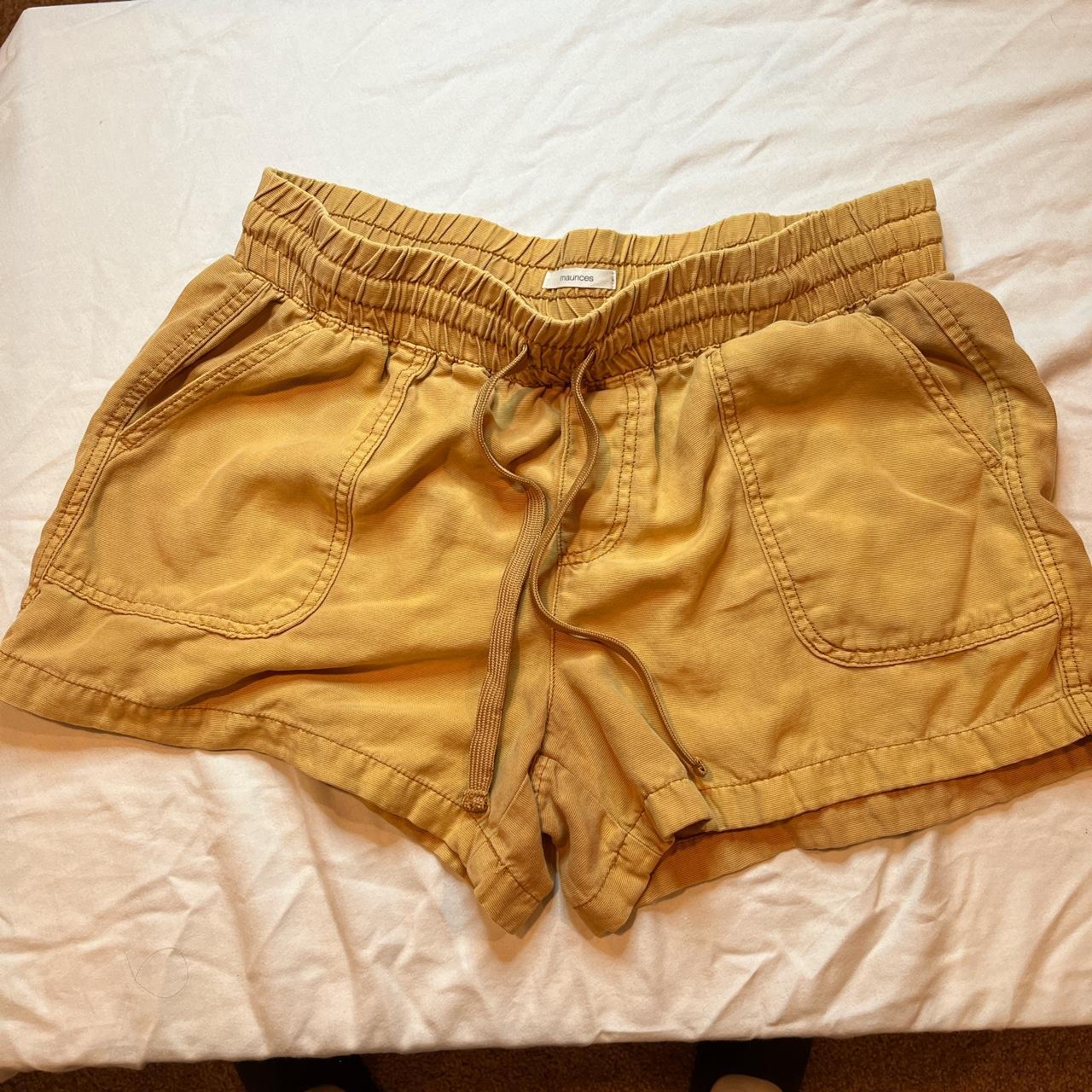 Maurices Women's Tan Shorts Depop