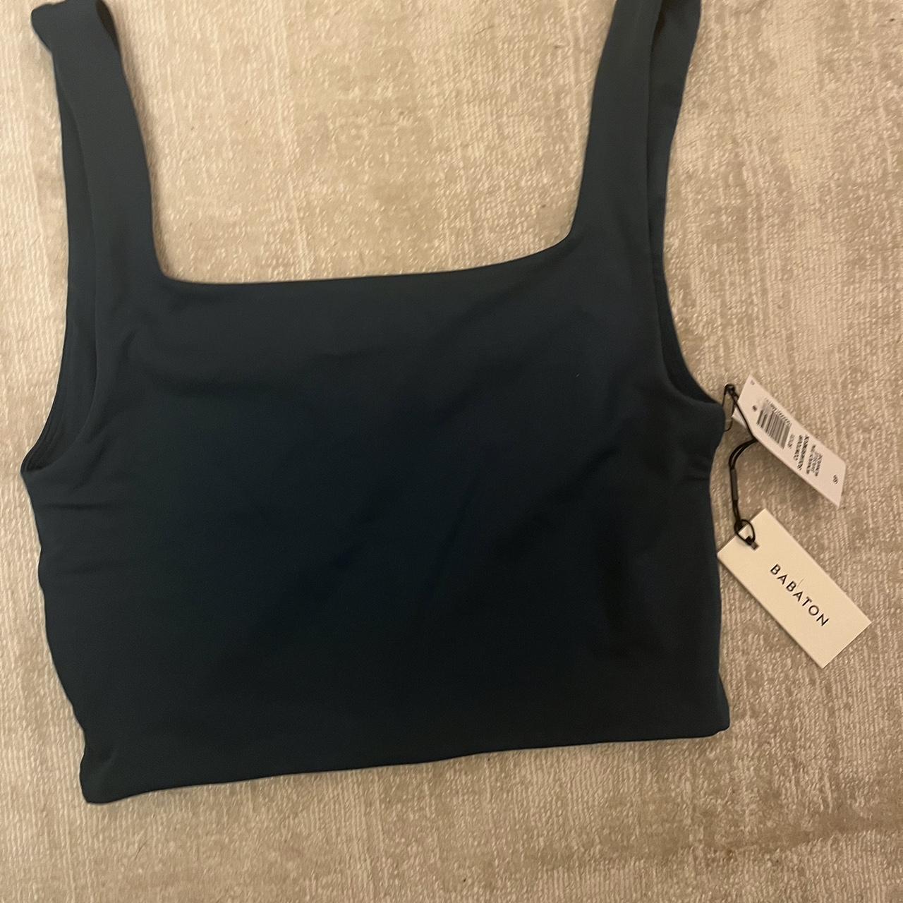Aritzia Women's Green Vest Depop