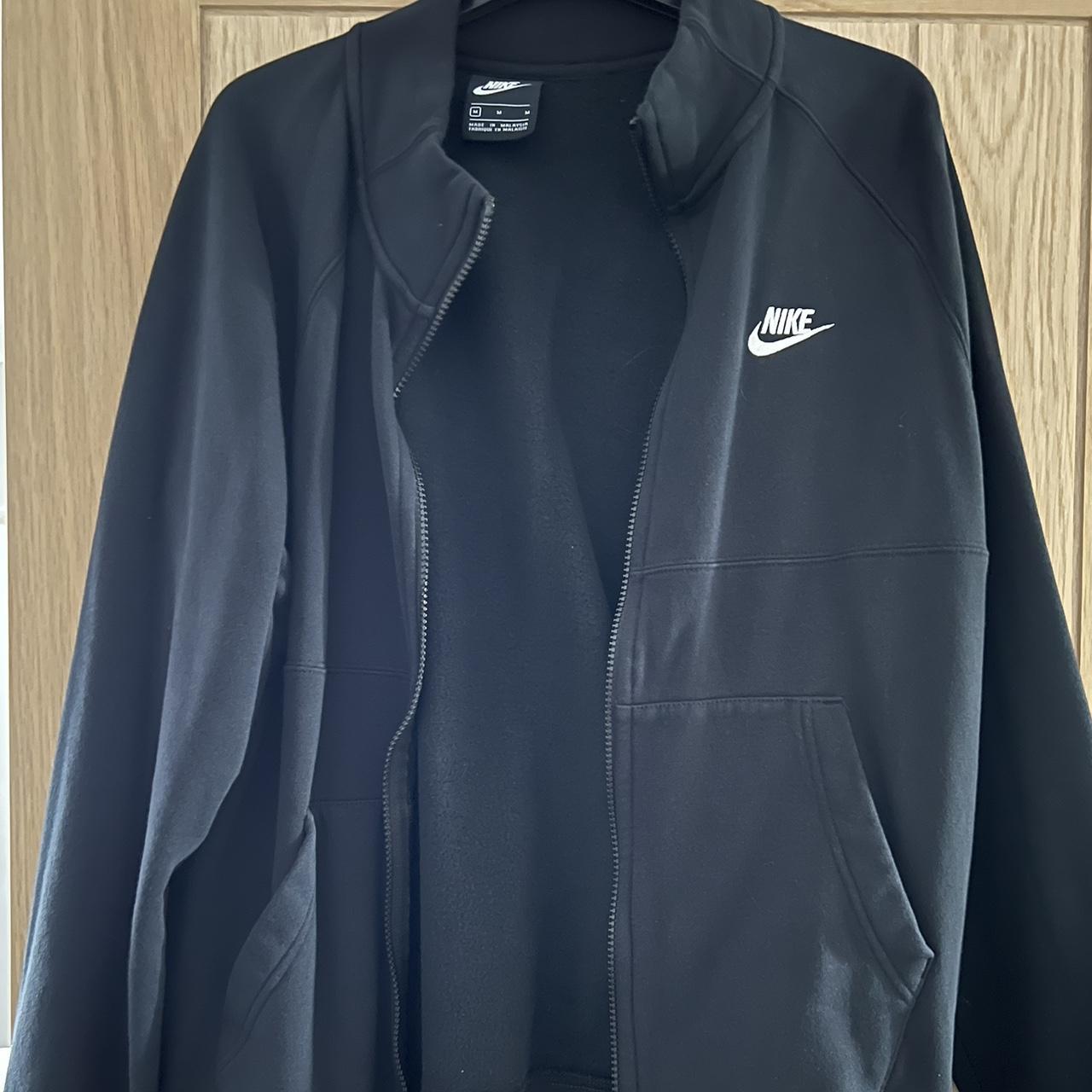 mens black nike bomber jacket