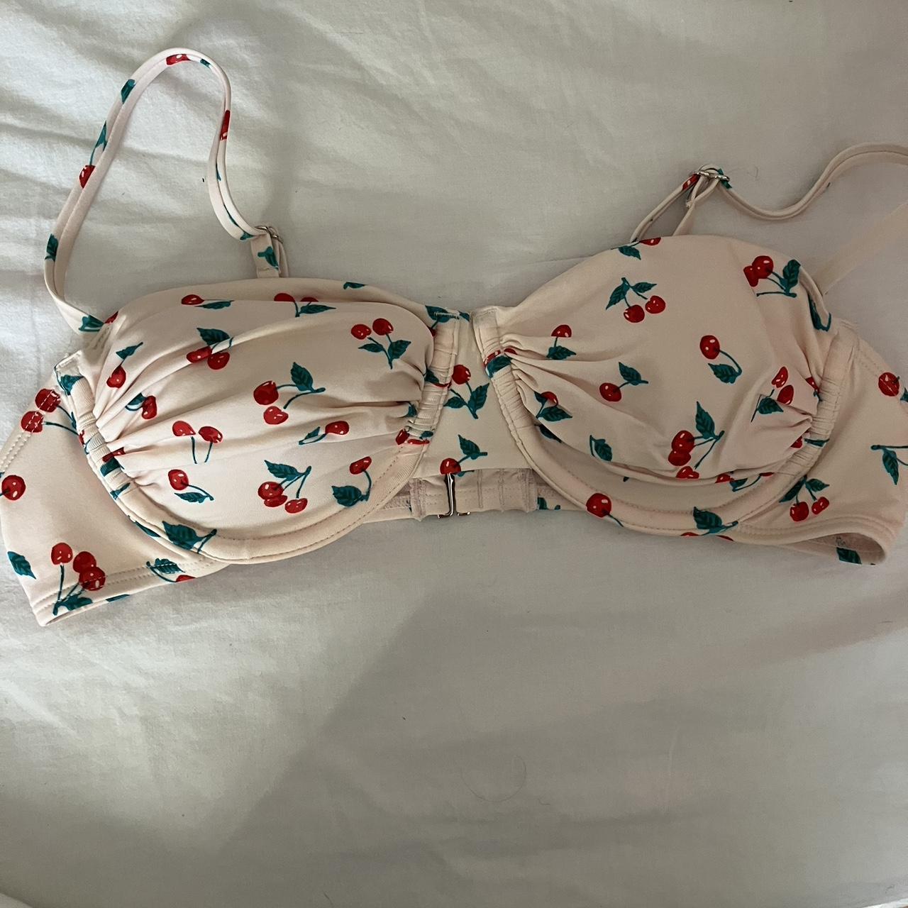 Target cherry bikini top. Super cute and pretty... - Depop