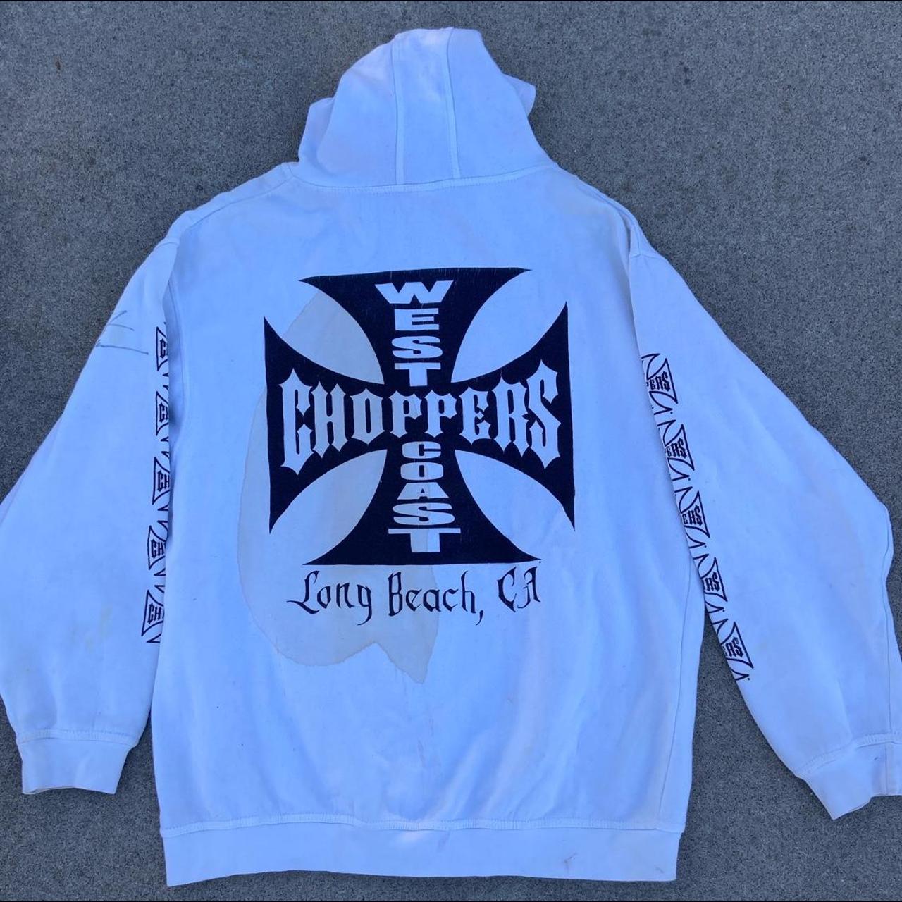 West Coast Choppers Hoodie Size Xl Signed By Jesse - Depop