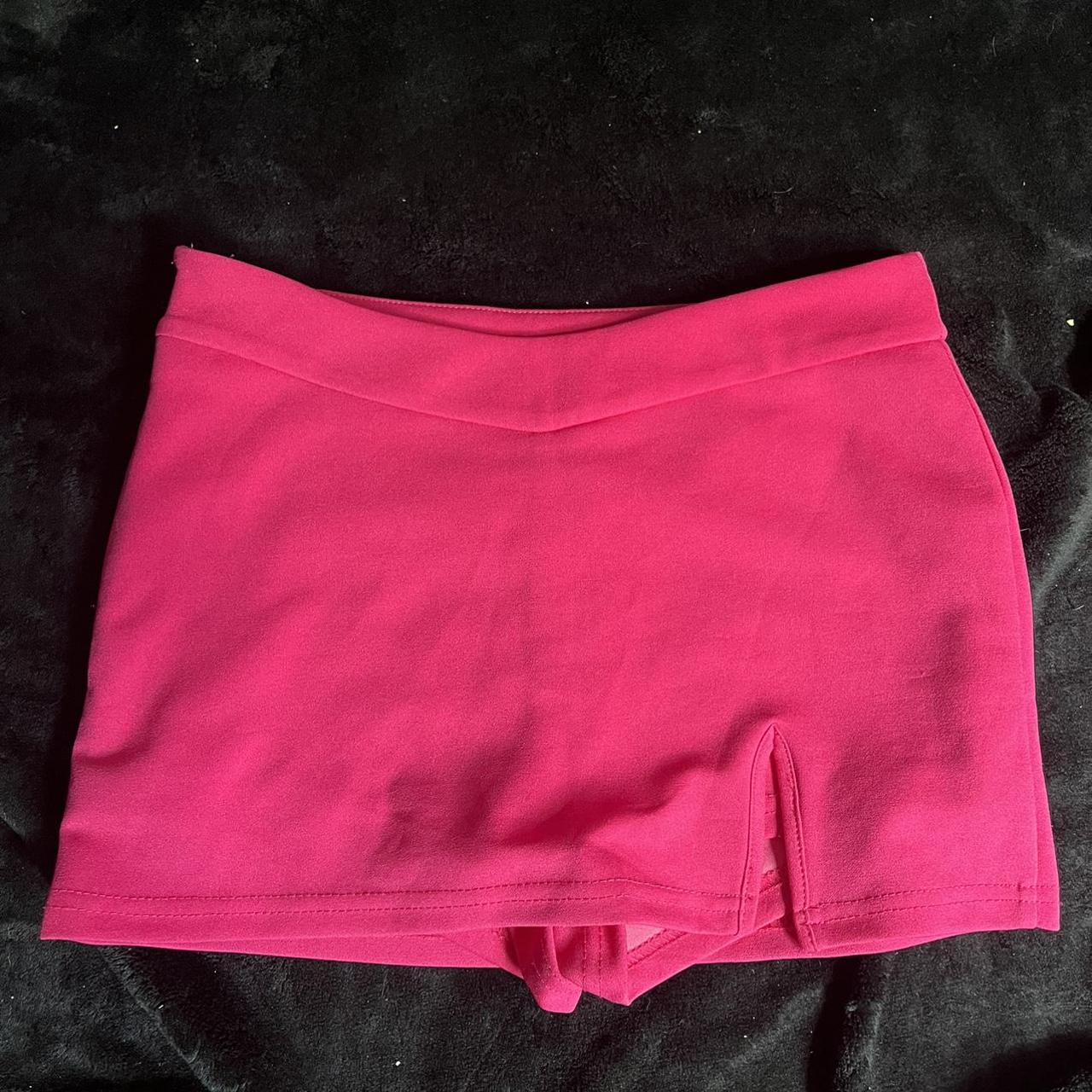 SHEIN Women's Pink Skirt | Depop