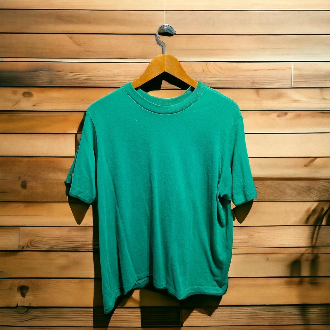 Vintage Men's T-Shirt - Green - XL