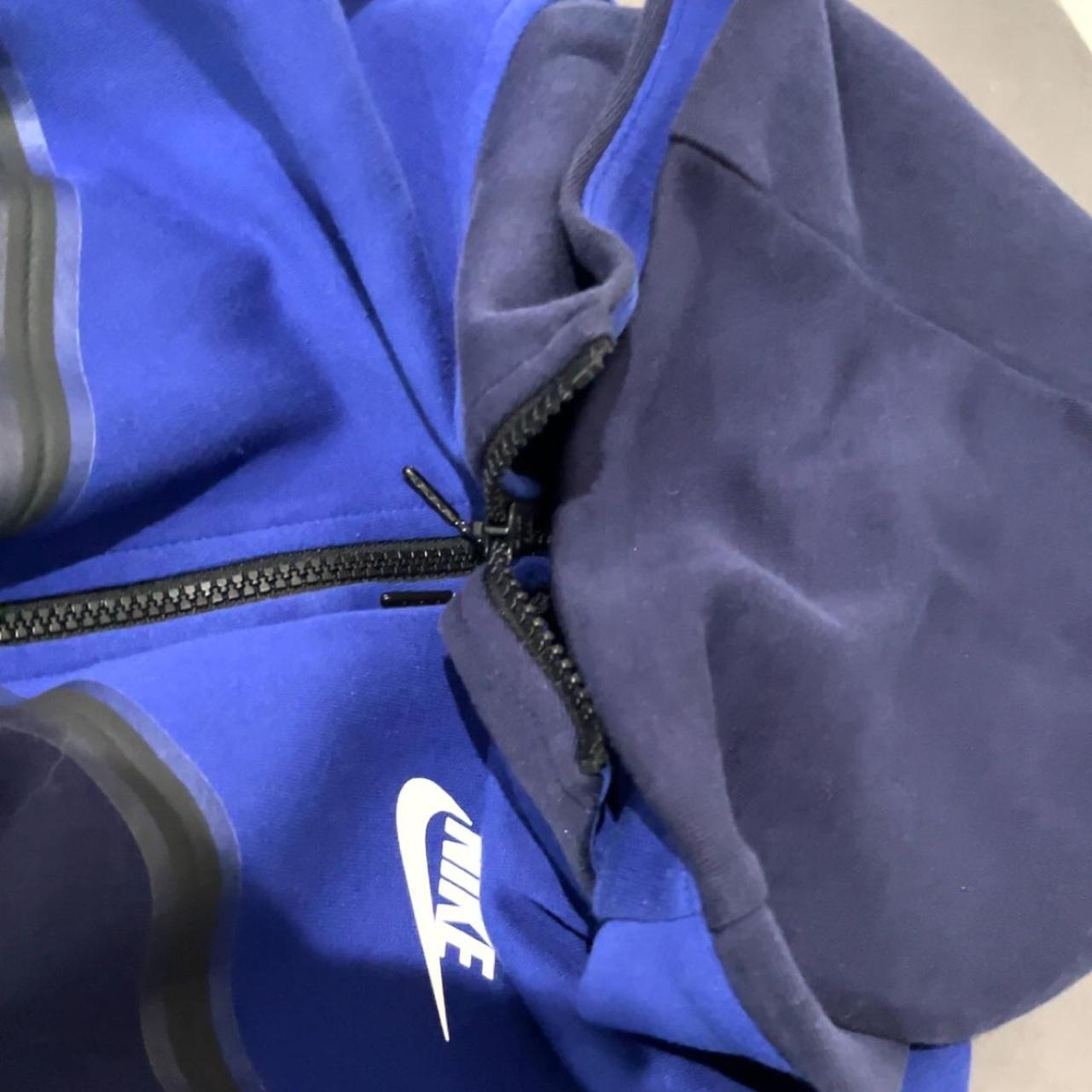 royal blue tech fleece hoodie