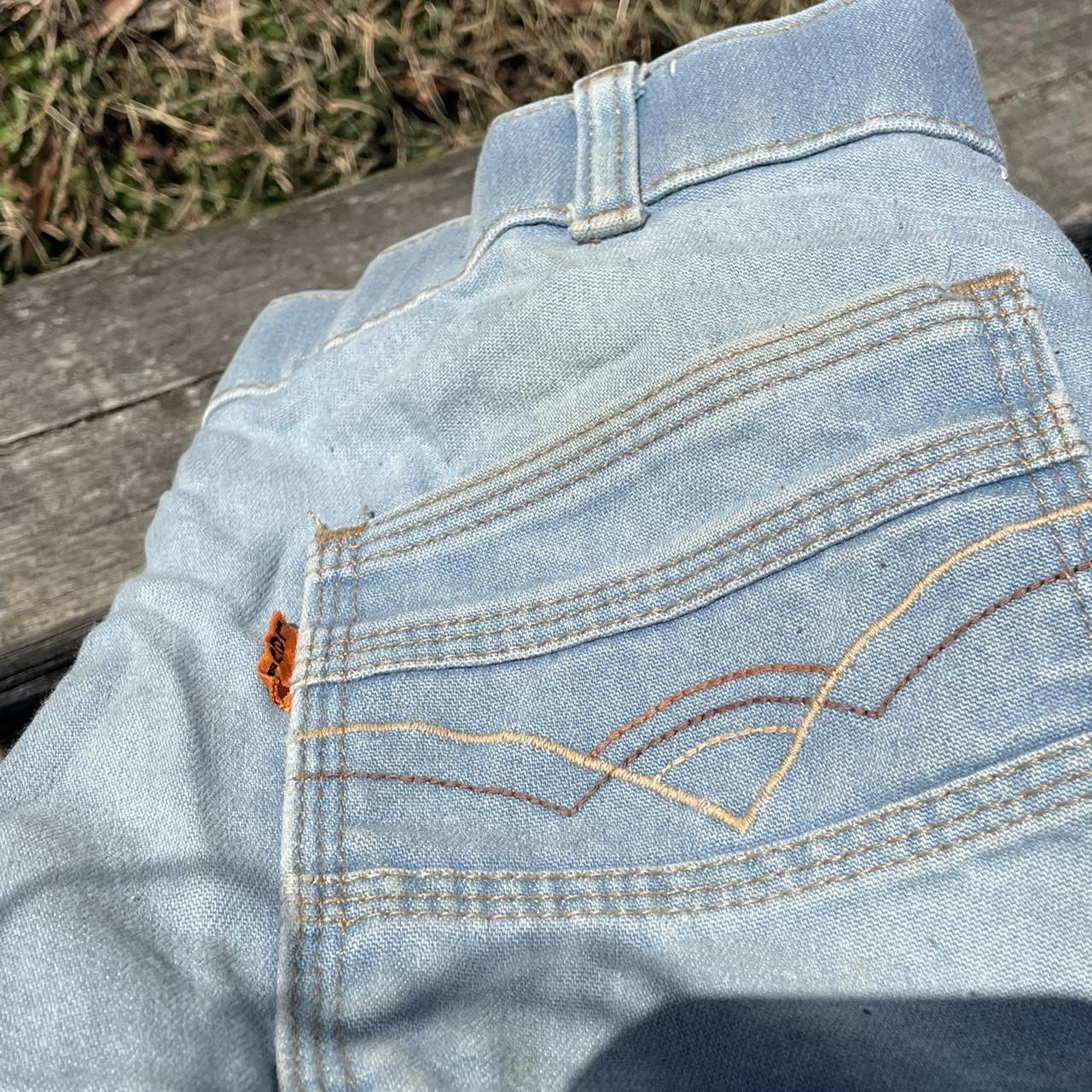 Orange tag 70s bootcut Levi’s jeans, #70s #levis...