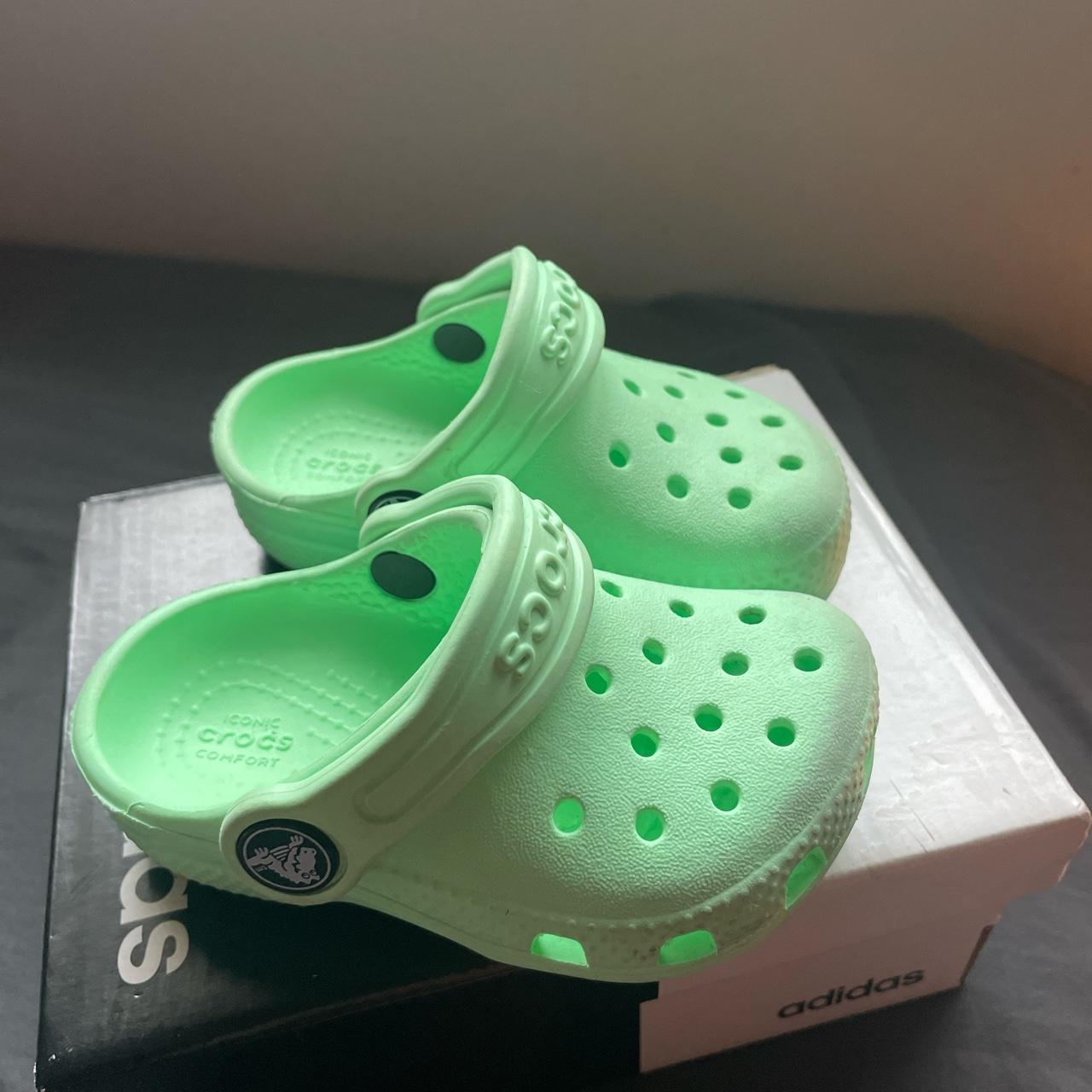 Crocs Green First-shoes-baby-shoes (2)