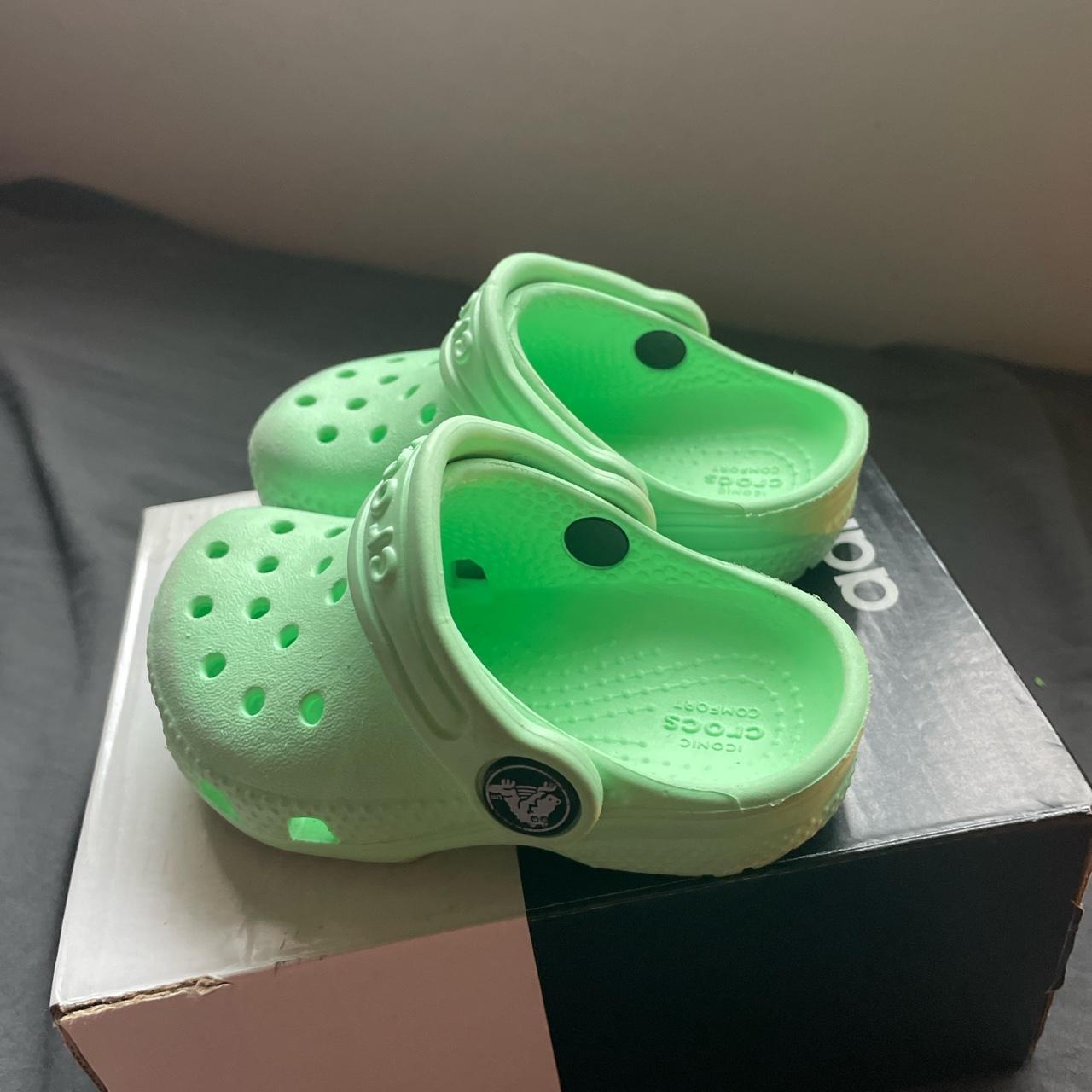 Crocs Green First-shoes-baby-shoes (3)
