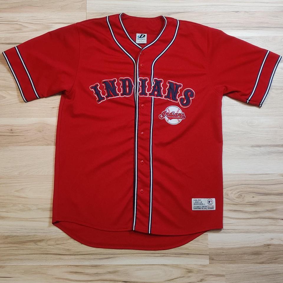 Cleveland Indians Baseball Jersey By Dynasty Men's Size Large